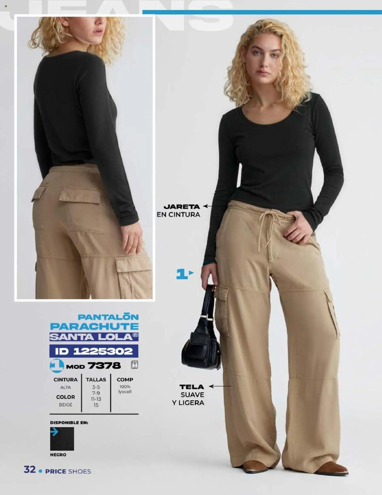 Nuevas ofertas de Price Shoes válidas en toda la República Mexicana desde el 05.02.2026. ¡Encuentra las mejores ofertas en Price Shoes catálogo Jeans! | Página: 32