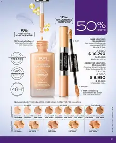 Catálogo L'Bel Campaña 6 válido desde el 31.03.2026 | Página: 95 | Productos: Almendra, Maquillaje, Mate, Base