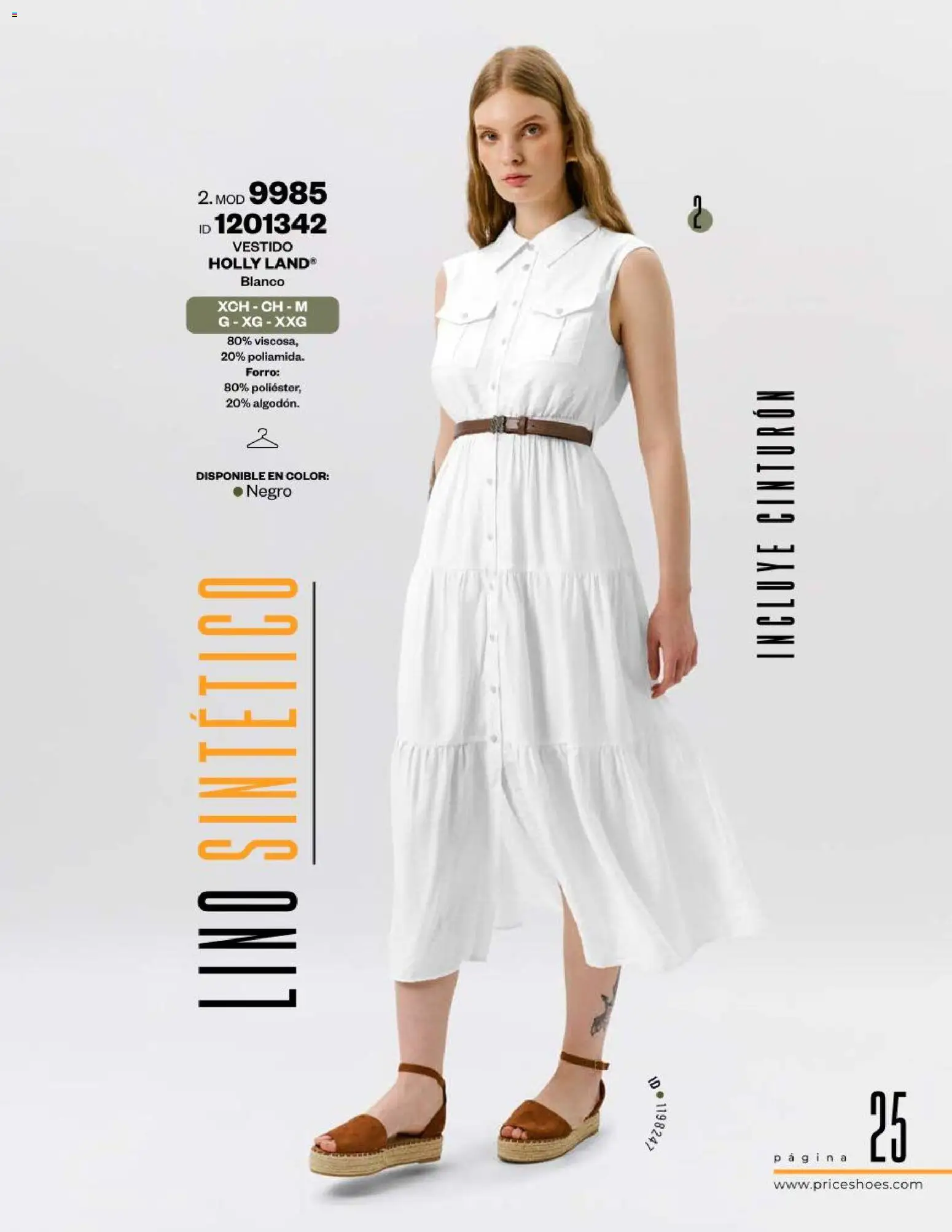 Nuevas ofertas de Price Shoes válidas en toda la República Mexicana desde el 13.02.2026. ¡Encuentra las mejores ofertas en Price Shoes catálogo Playa! | Página: 25 | Productos: Cinturón, Vestido