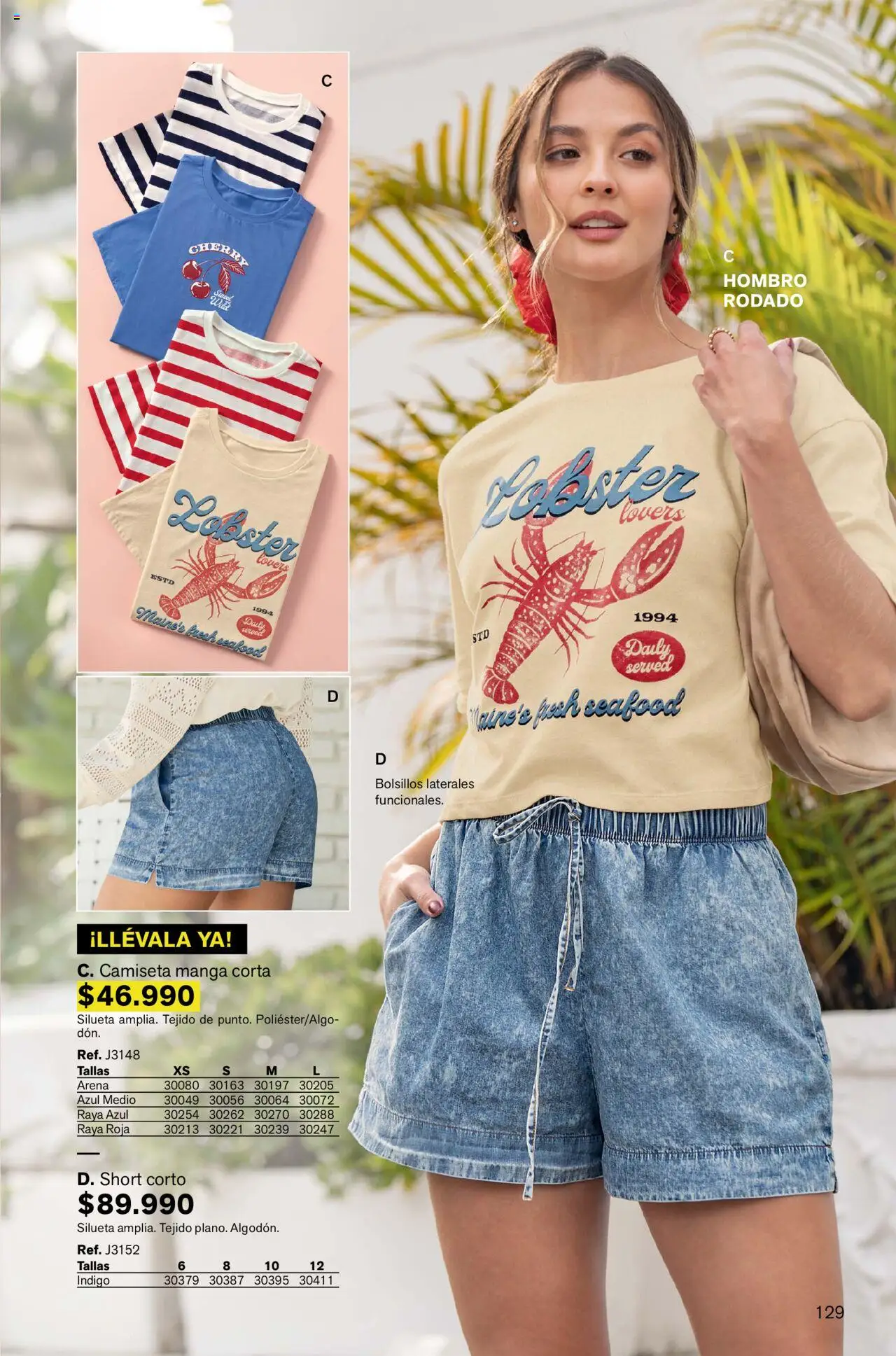 Leonisa revista - valida desde el 12.09.2025 | Página: 129 | Productos: Short, Camiseta