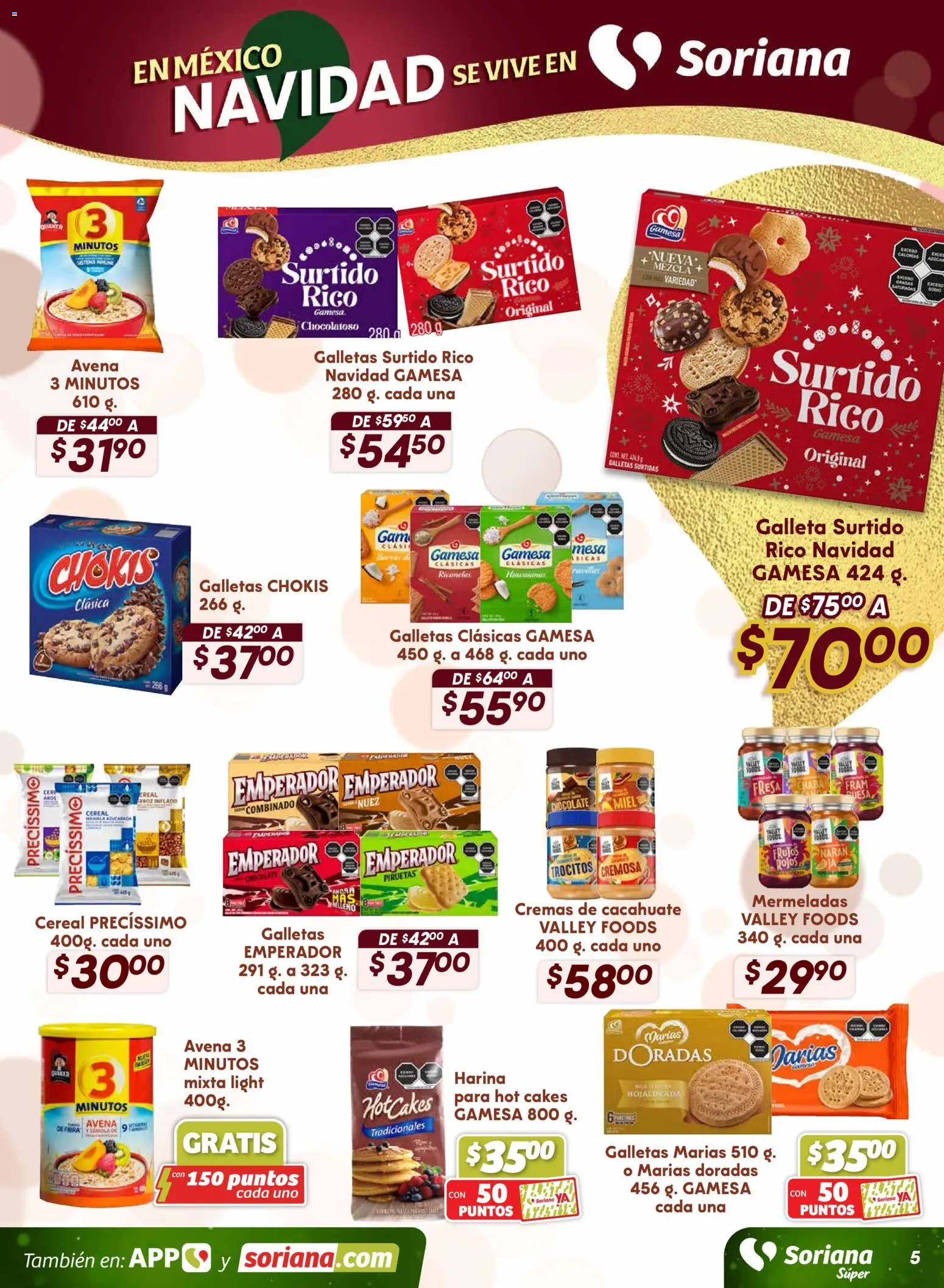 Nuevas ofertas de Soriana válidas en toda la República Mexicana desde el 13.11.2025. ¡Encuentra las mejores ofertas en Soriana - Preciazazaso Súper: Camp, Chia, Oax, Q. Roo, Tab, Yuc! | Página: 11 | Productos: Fresa, Harina, Avena, Mesa