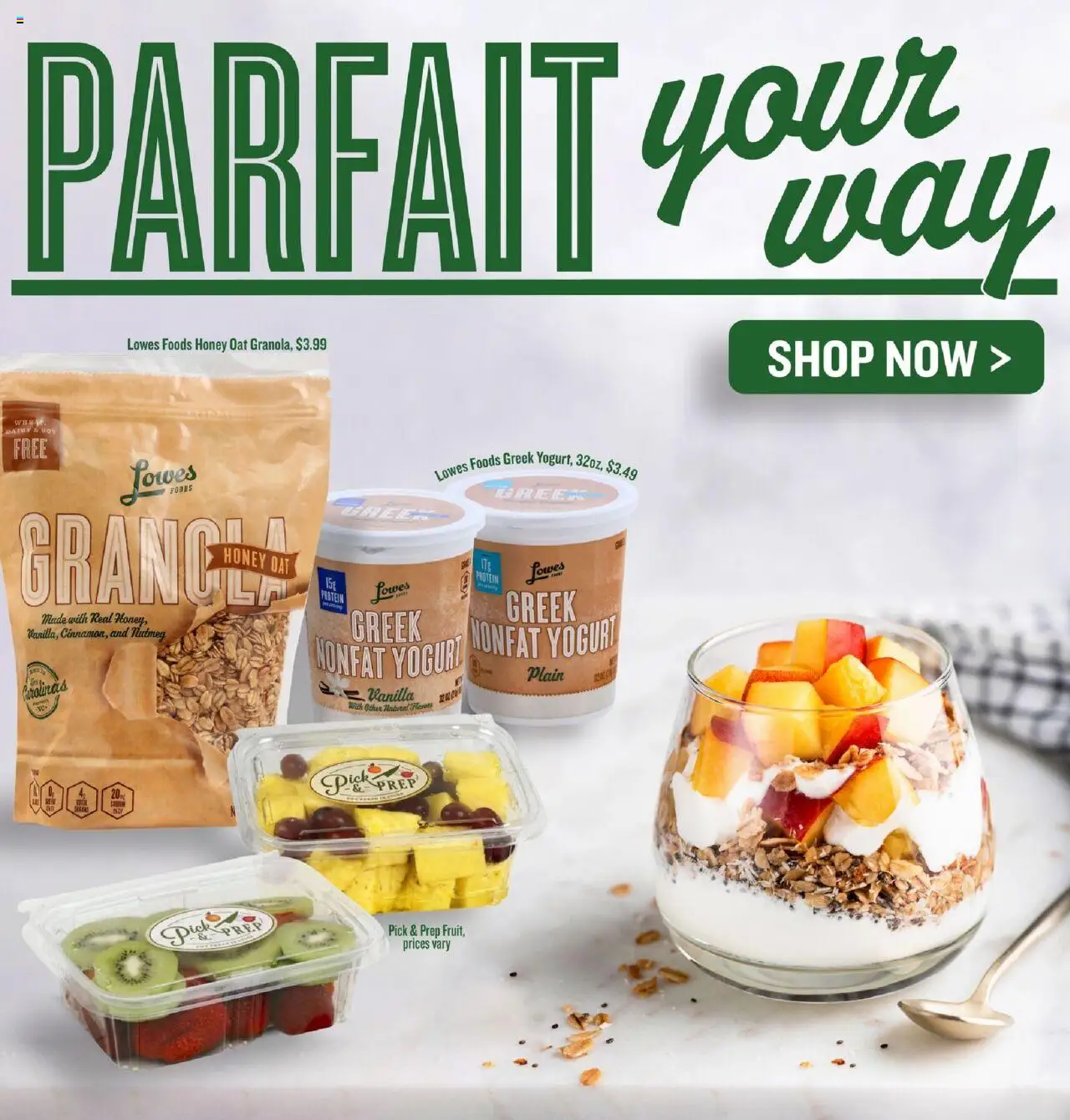 Lowes Foods Weekly Ad - NC - valid from 08.10.2025 | Page: 3 | Products: Yogurt