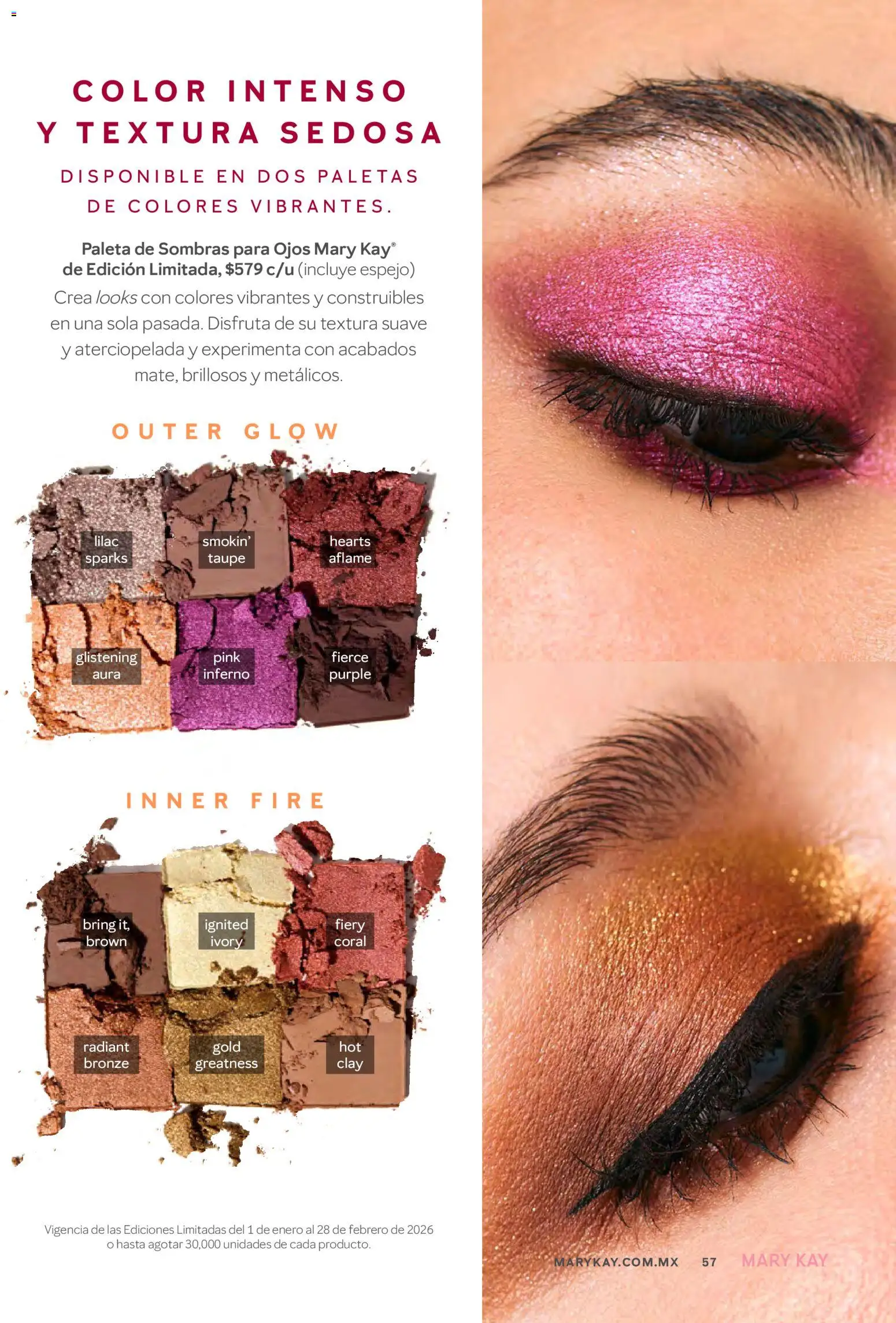 Nuevas ofertas de Mary Kay válidas en toda la República Mexicana desde el 01.01.2026. ¡Encuentra las mejores ofertas en Mary Kay catálogo! | Página: 57 | Productos: Paleta, Espejo