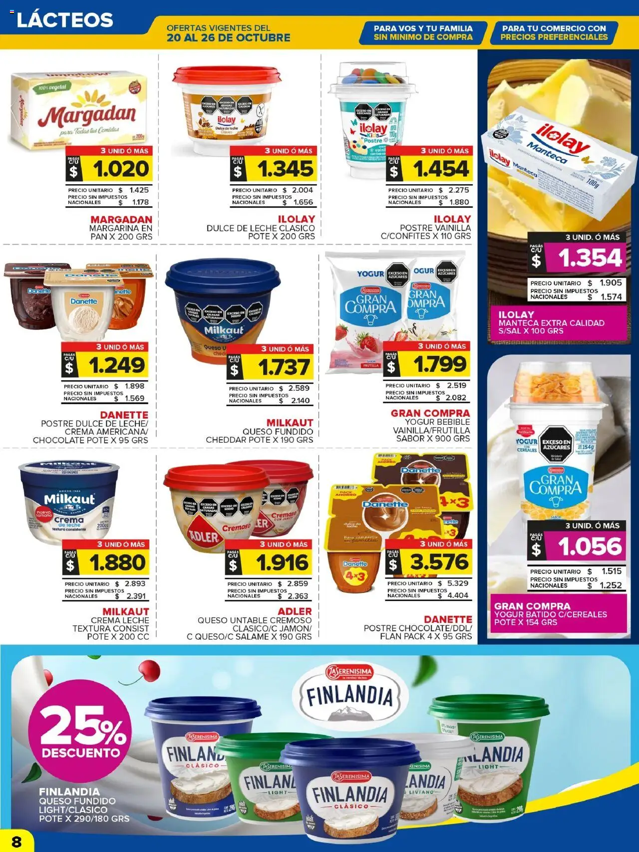 Carrefour Maxi catálogo - Jujuy │ válido desde el 20.10.2025 | Página: 8 | Productos: Frutilla, Queso, Pan, Chocolate