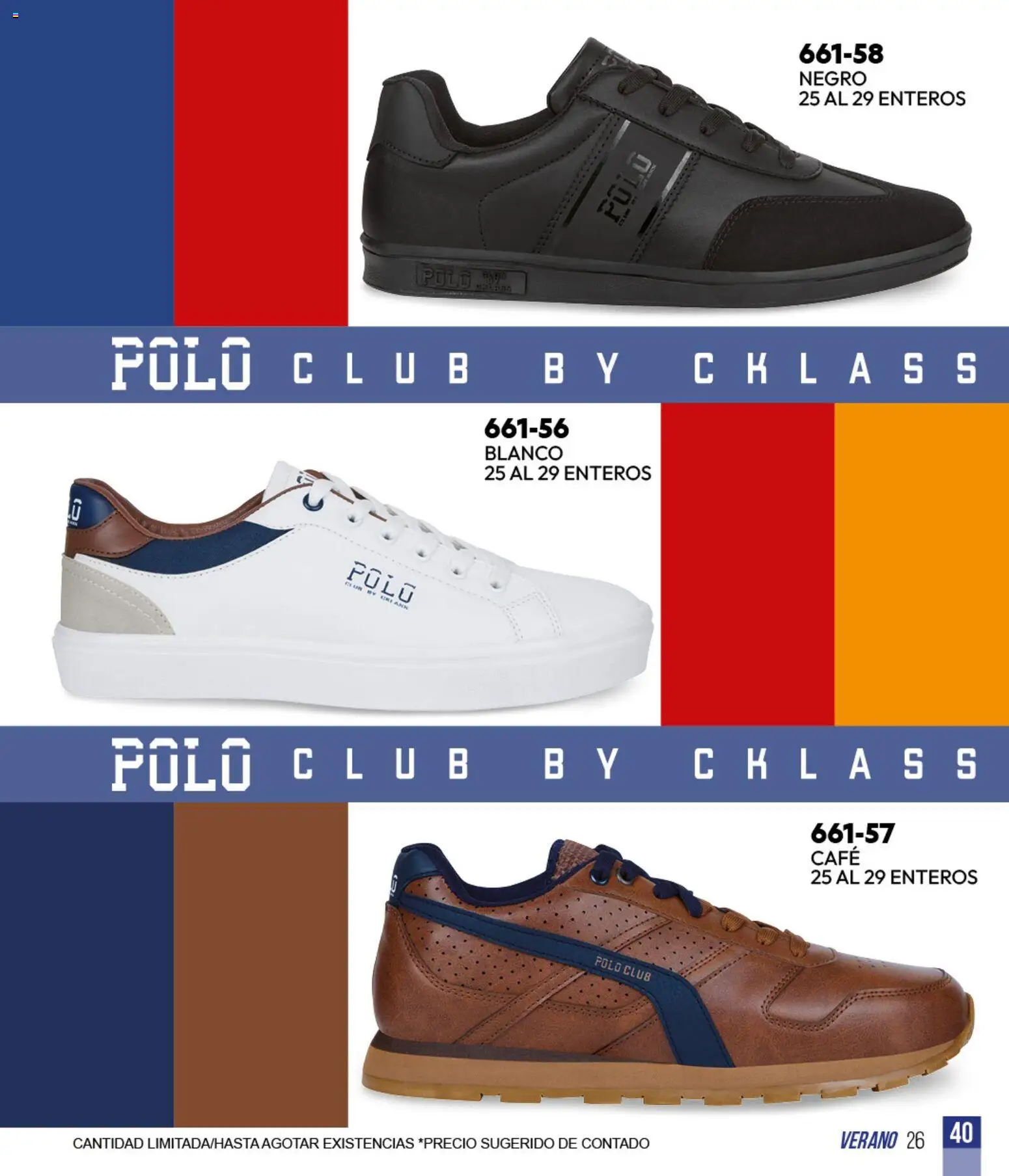 Nuevas ofertas de Cklass válidas en toda la República Mexicana desde el 05.03.2026. ¡Encuentra las mejores ofertas en Cklass catálogo Sportbrands Verano Caballero! | Página: 41 | Productos: Café