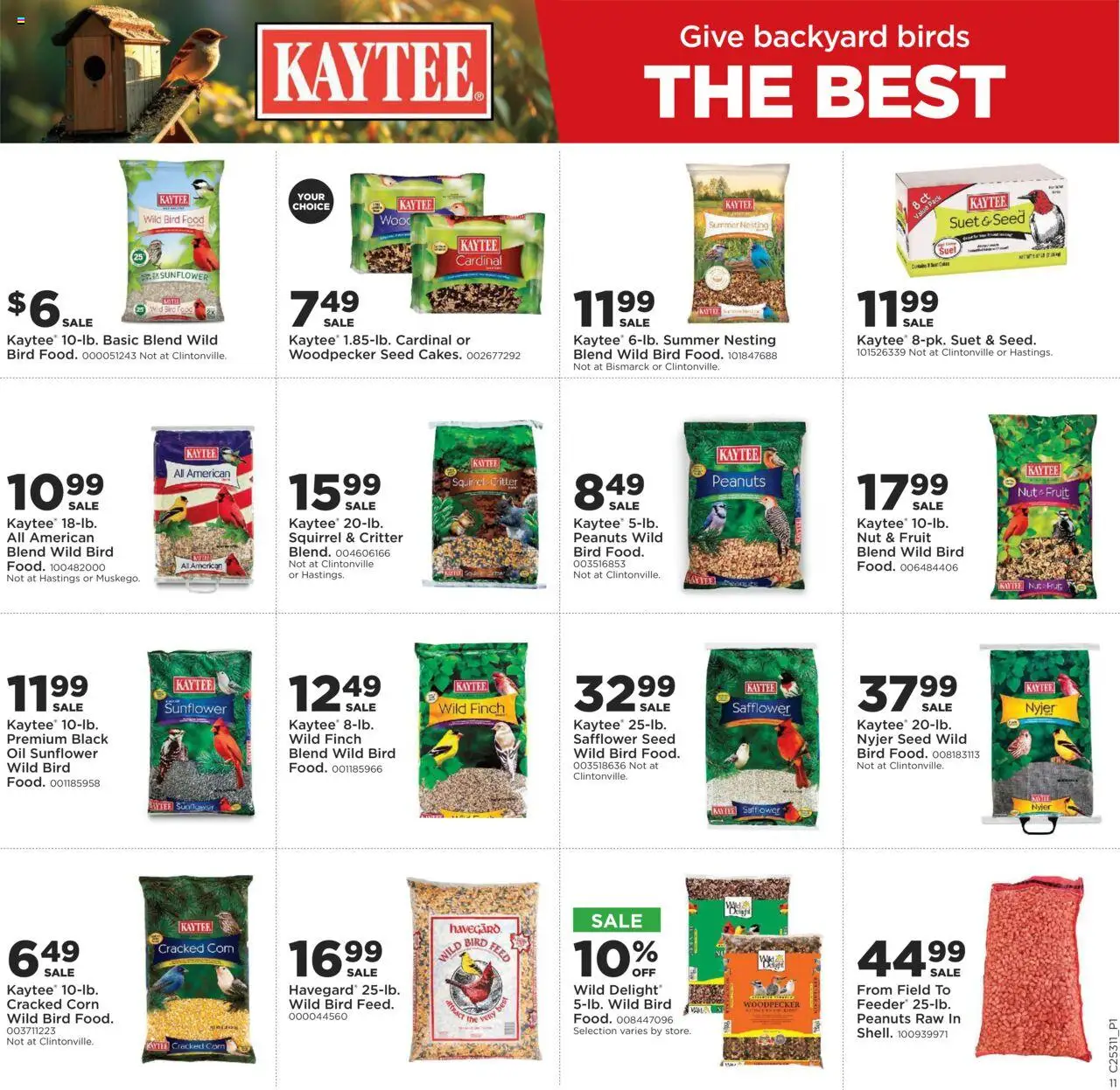 Mills Fleet Farm Weekly Ad - valid from 31.07.2025 | Page: 12 | Products: Corn, Oil