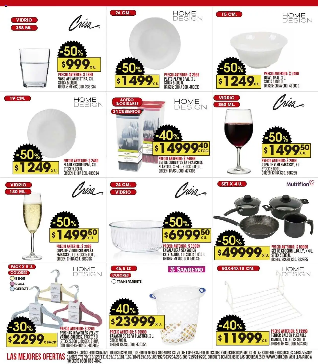Coto ofertas │ válido desde el 15.09.2025 | Página: 22 | Productos: Bowl, Tender, Ensaladera, Vino