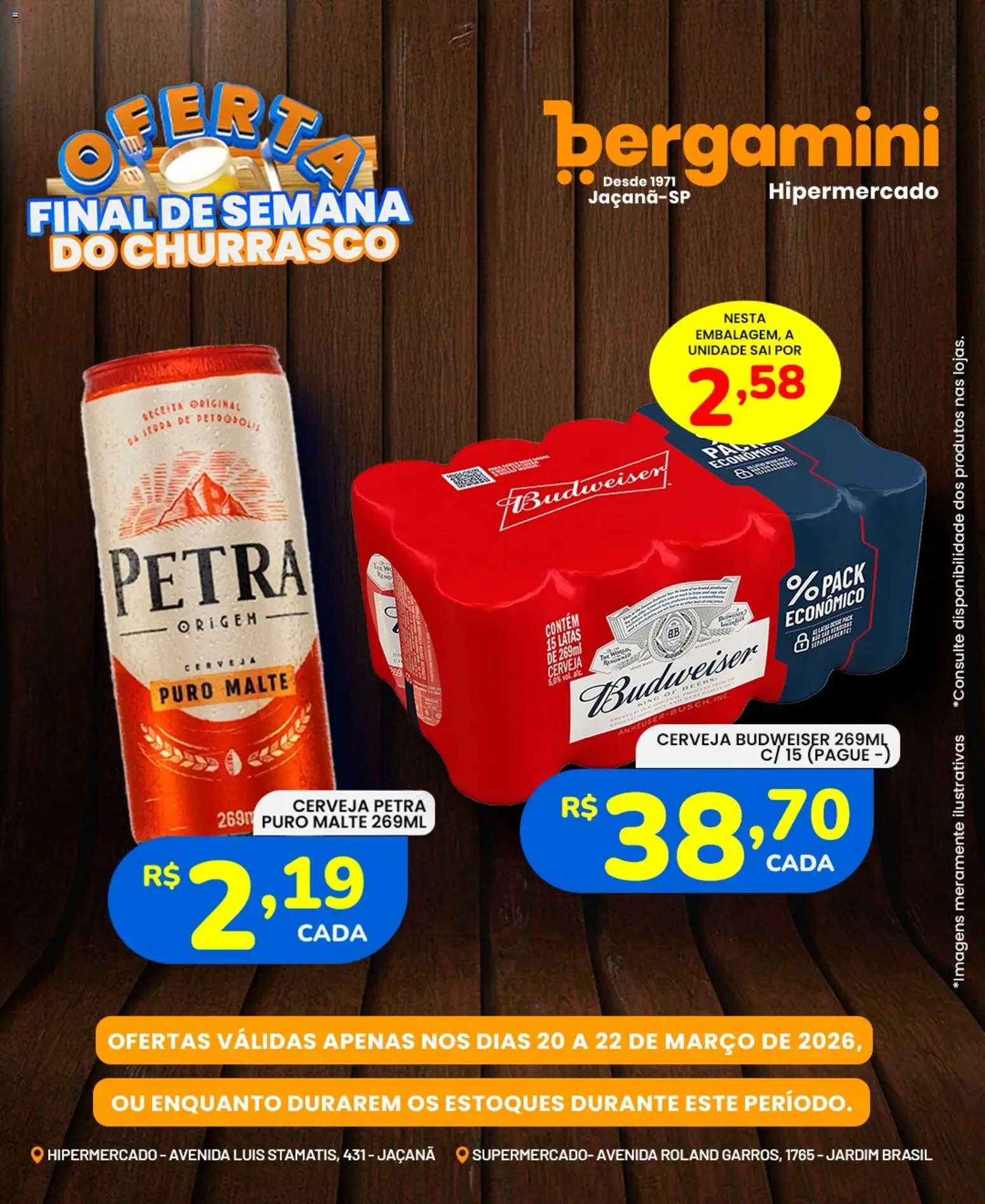 Supermercado Bergamini Folheto - válido de 20.03.2026 | Página: 10 | Produtos: Cerveja