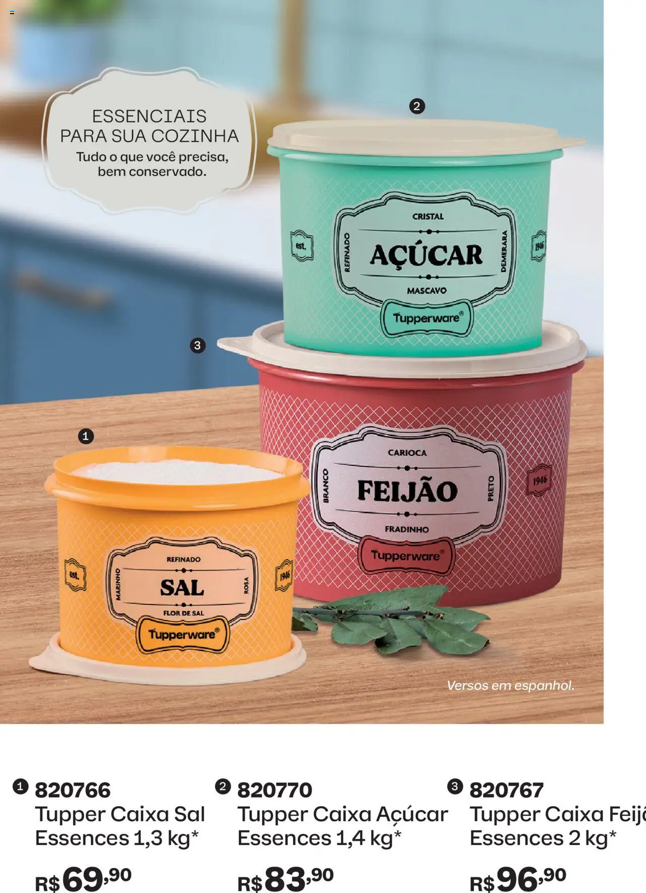 Tupperware Folheto - válido de 01.11.2025 | Página: 16 | Produtos: Feijão, Caixa, Açúcar, Sal