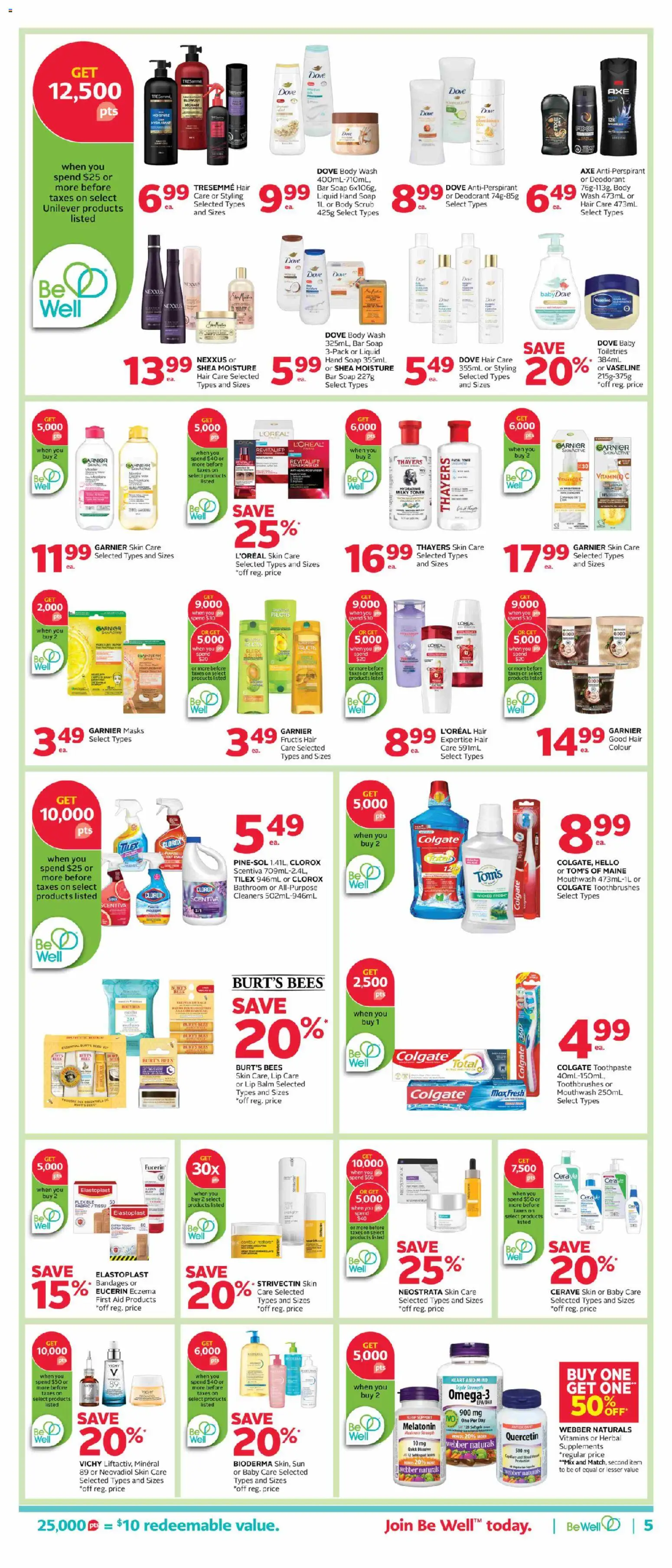 Rexall flyer valid from 27.03.2026 | Page: 11 | Products: Toner, Body wash, Deodorant, Mouthwash