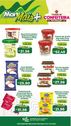 Mart Minas ofertas Confeiteira - Pré-Visualização do folheto da loja Mart Minas, válido de 10.03.2026
