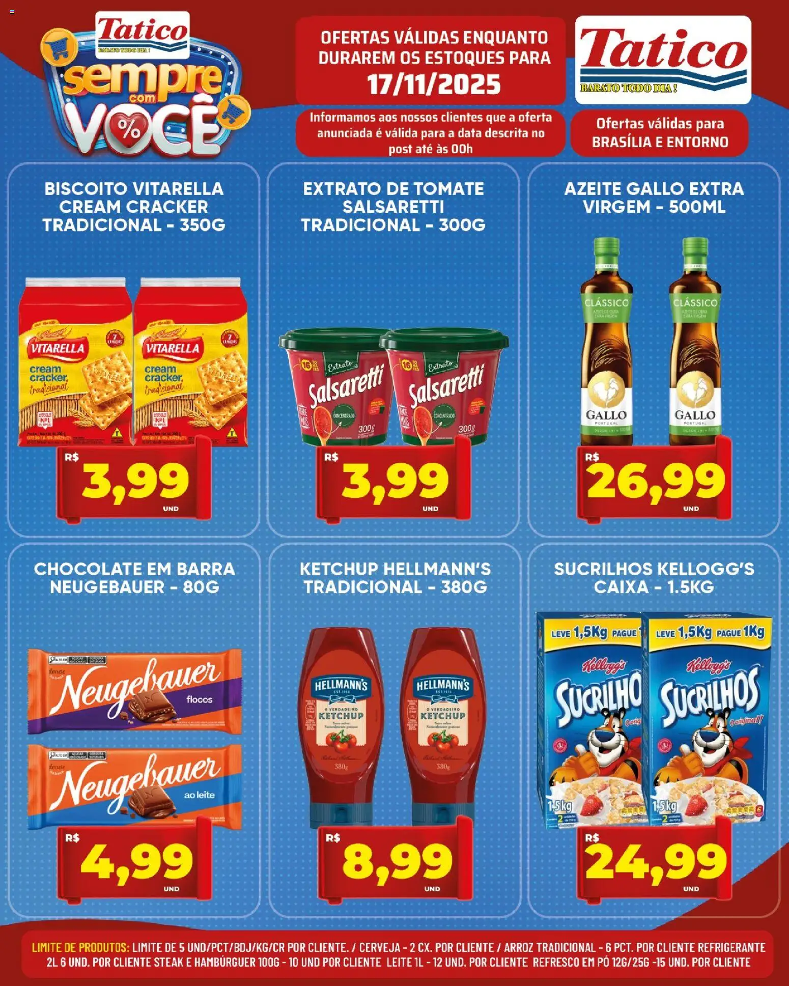 Tatico Folheto - válido de 17.11.2025 | Página: 5 | Produtos: Refresco, Leite, Chocolate, Refrigerante