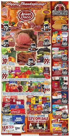 Preview of Jewel Osco weekly ads valid from 19.11.2025
