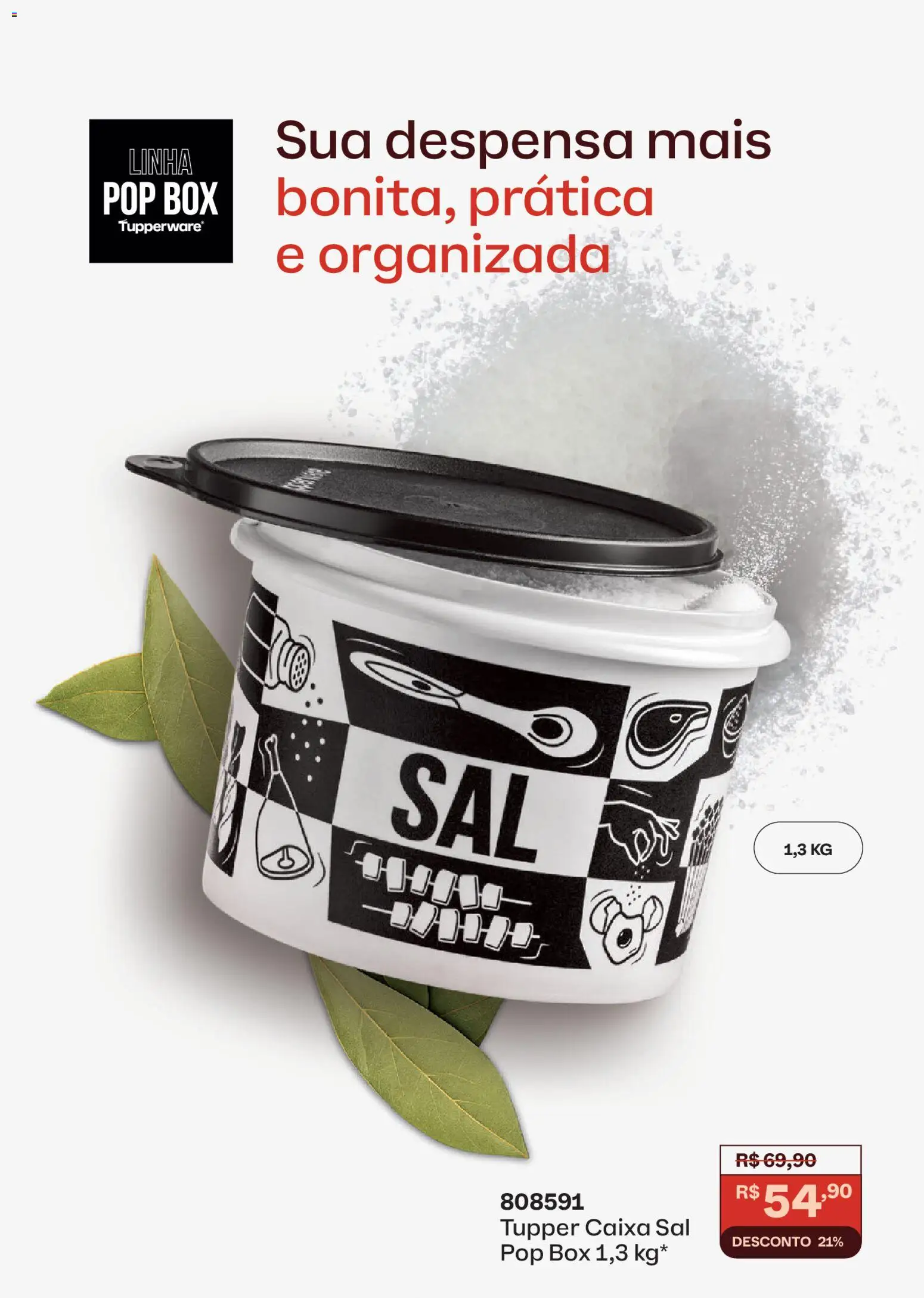 Tupperware Folheto - válido de 01.01.2026 | Página: 15 | Produtos: Caixa, Sal