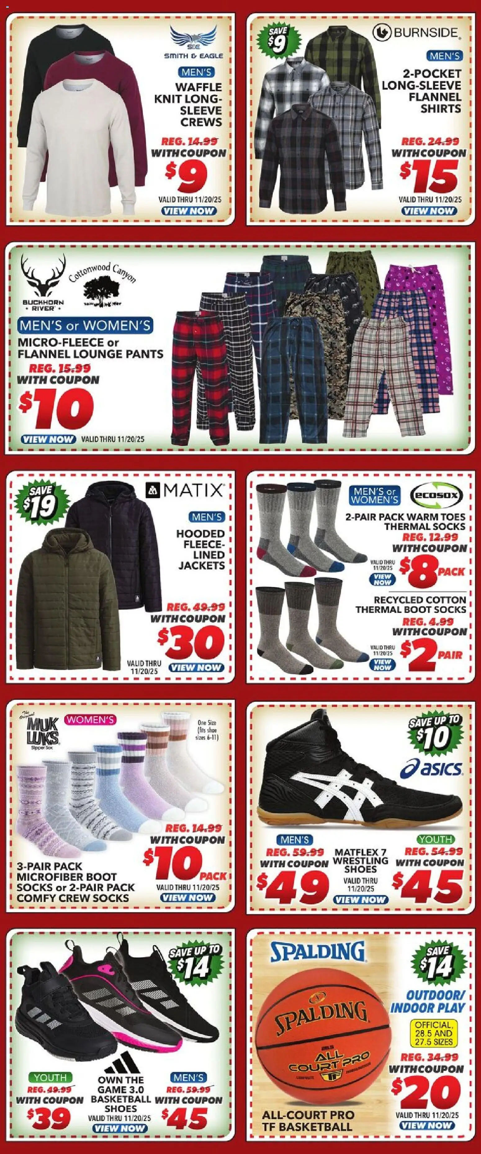 Big 5 Sporting Goods Weekly Ad - valid from 14.11.2025 | Page: 3 | Products: Pants, Socks, Game