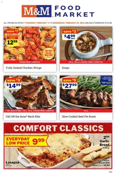Preview of M&M Food Market weekly flyer / circulaire from shop M&M Food Market valid from 19.02.2026