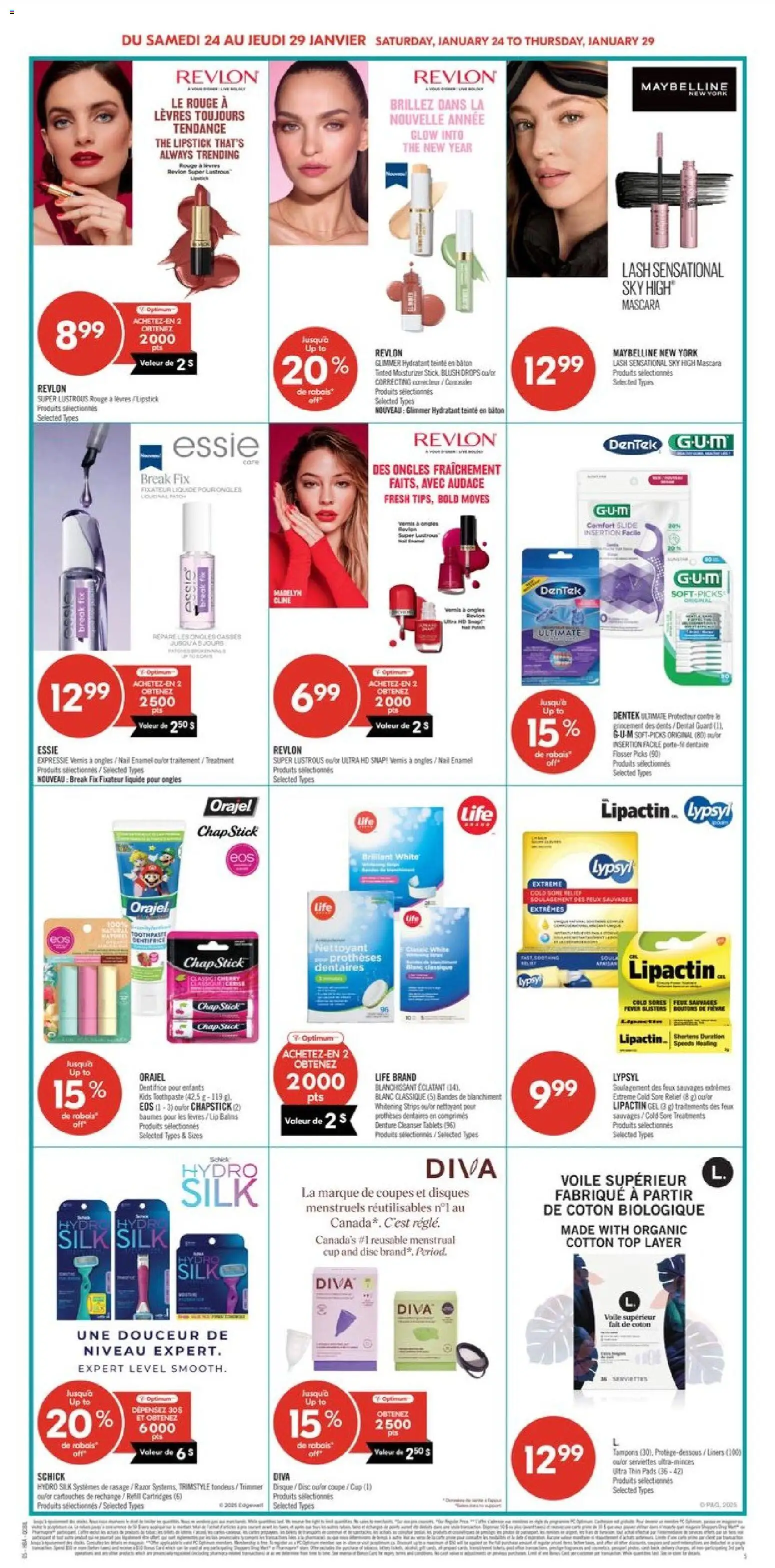 Pharmaprix flyer valid from 23.01.2026 | Page: 12 | Products: Concealer, Blush, Mascara, Lipstick