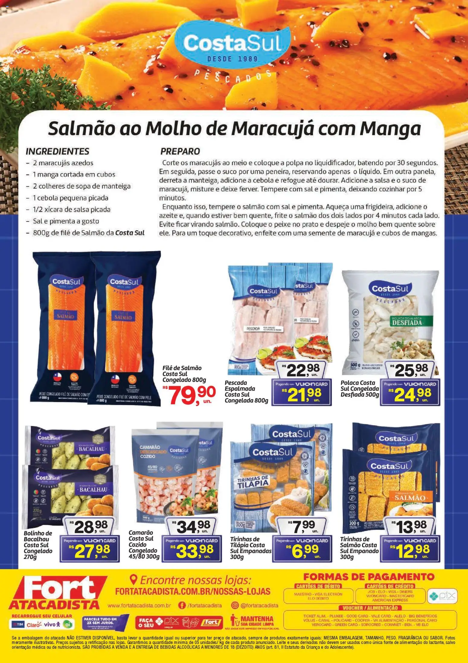 Fort Atacadista Folheto - válido de 20.03.2026 | Página: 2 | Produtos: Fragrância, Bacalhau, Manteiga, Tilápia