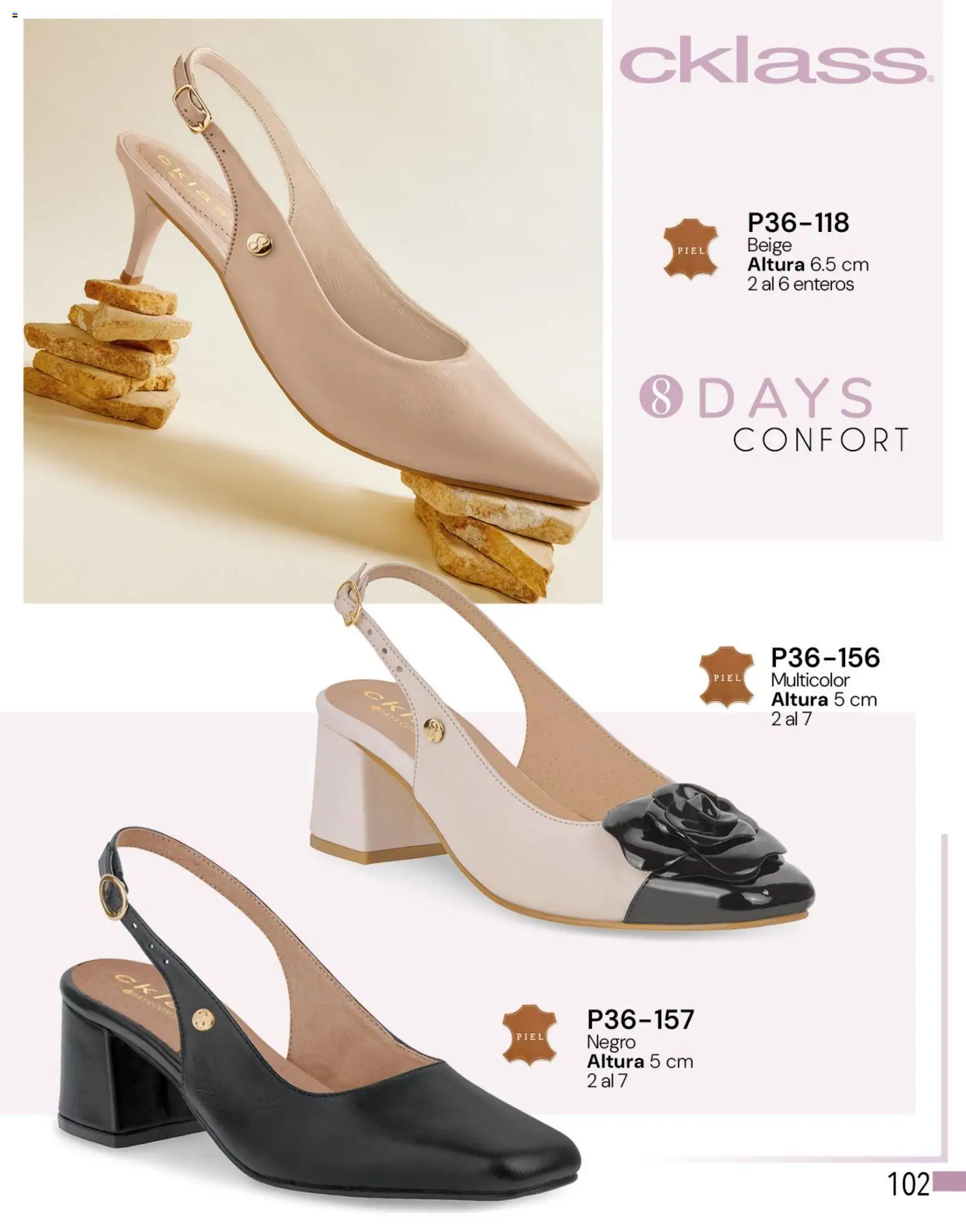 Nuevas ofertas de Cklass válidas en toda la República Mexicana desde el 05.03.2026. ¡Encuentra las mejores ofertas en Cklass catálogo Complemento Verano Calzado! | Página: 107