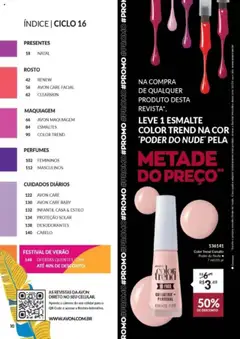 Avon - Campanha 16 - Pré-Visualização do folheto da loja Avon, válido de 26.09.2025 | Página: 180