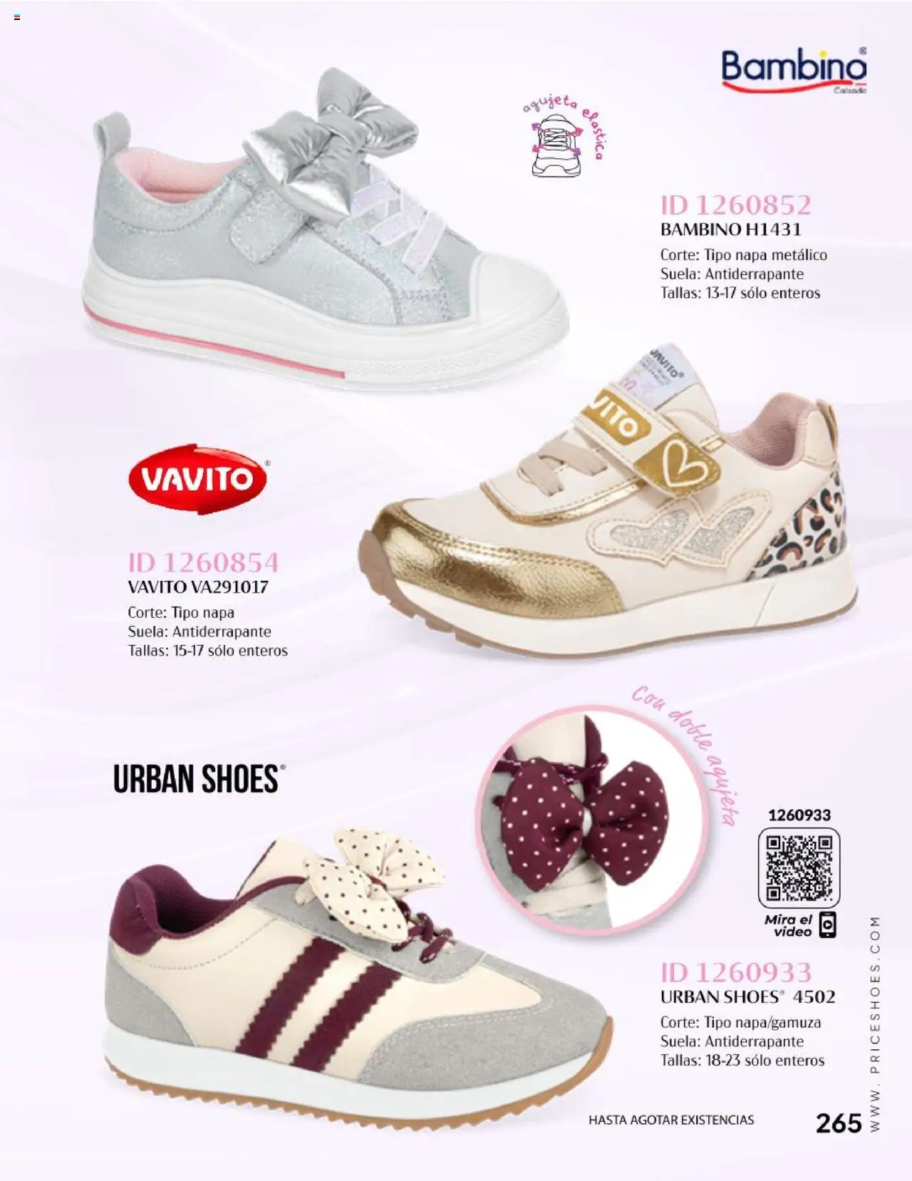Nuevas ofertas de Price Shoes válidas en toda la República Mexicana desde el 25.09.2025. ¡Encuentra las mejores ofertas en Price Shoes - Catálogo Vestir Casual! | Página: 265 | Productos: Video