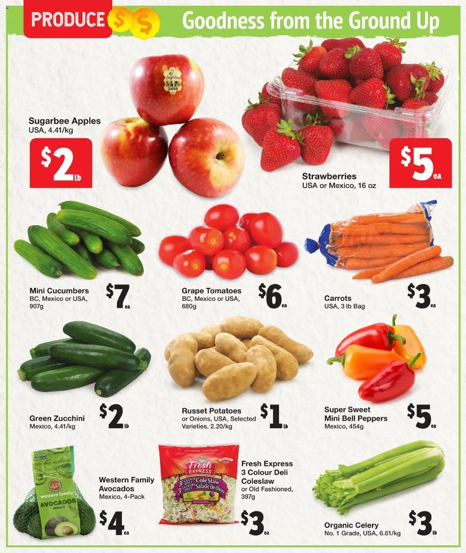Quality Foods flyer valid from 29.01.2026 | Page: 2 | Products: Cucumbers, Bag, Apples, Tomatoes