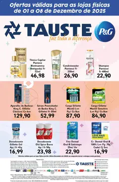 Tauste - Ofertas P&G - Pré-Visualização do folheto da loja Tauste, válido de 01.12.2025