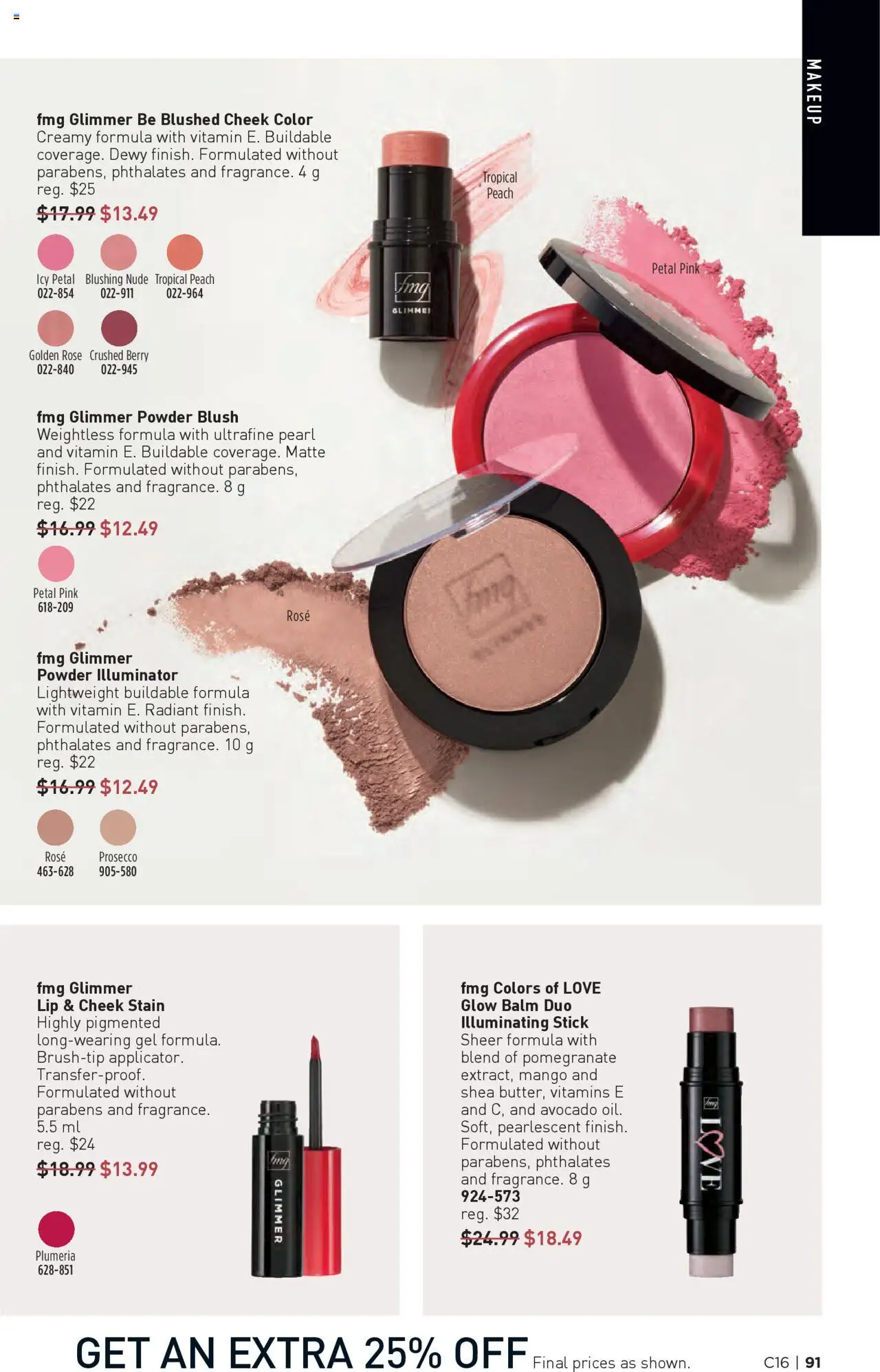 Avon flyer valid from 31.07.2025 | Page: 91 | Products: Powder, Blush
