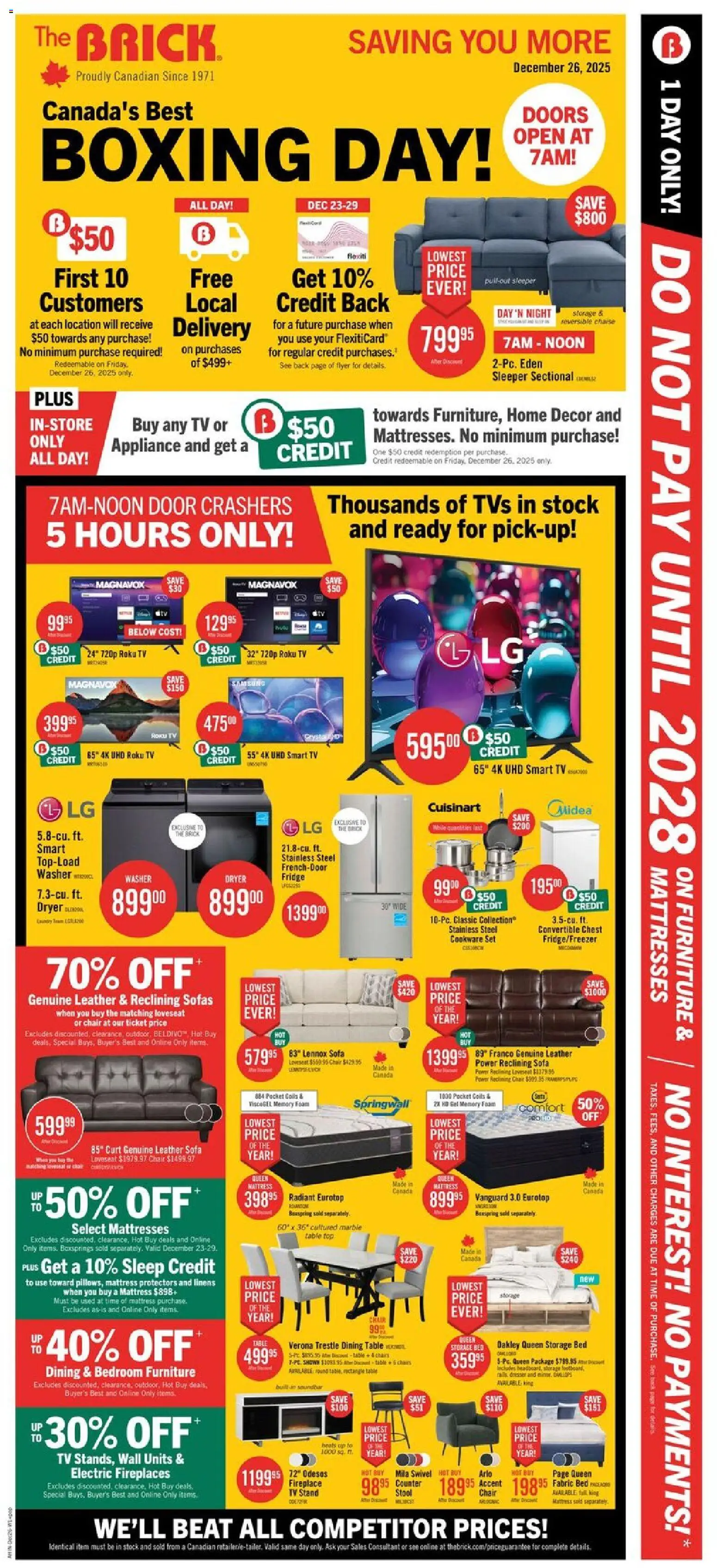 The Brick flyer valid from 23.12.2025 | Page: 1