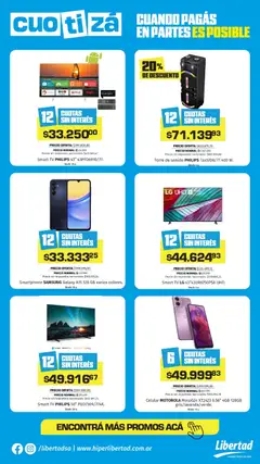 Vista previa Hipermercado Libertad - Cutizá Septiembre válido desde el 25.11.2025 | Página: 2 | Productos: Smartphone, Control remoto