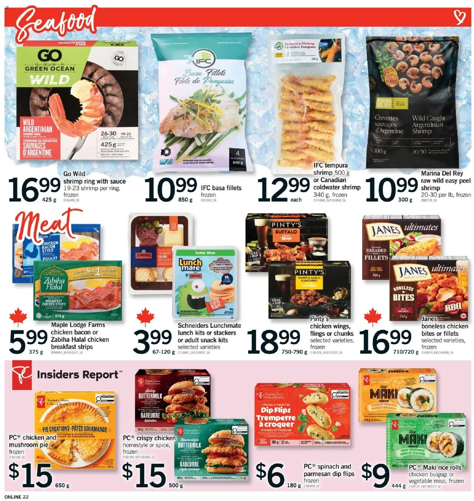 Fortinos flyer valid from 06.11.2025 | Page: 22 | Products: Rice, Turkey, Chicken