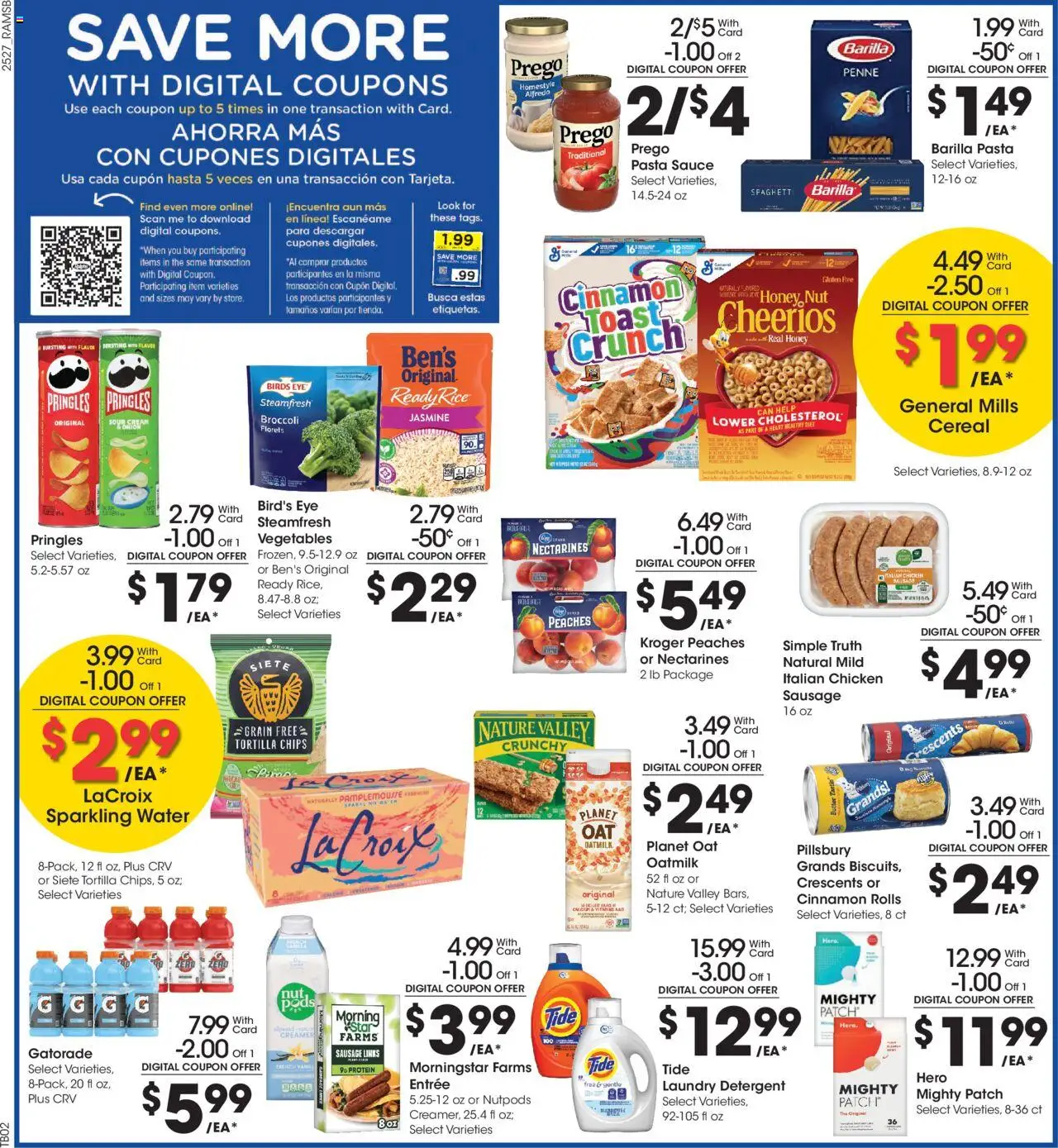 Ralphs Weekly Ad - CA - valid from 06.08.2025 | Page: 3 | Products: Broccoli, Chips, Vegetables, Sauce