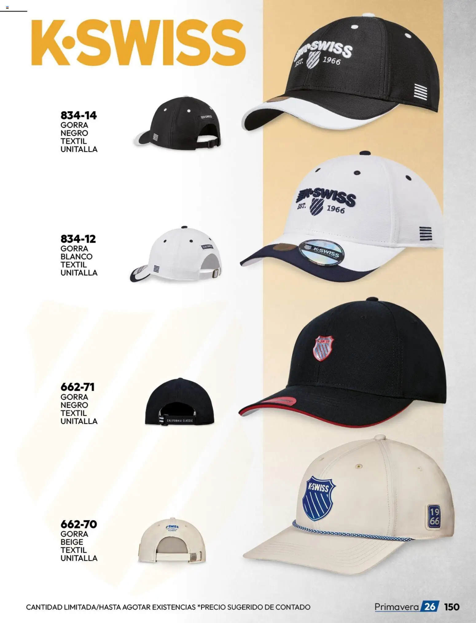 Nuevas ofertas de Cklass válidas en toda la República Mexicana desde el 02.01.2026. ¡Encuentra las mejores ofertas en Cklass catálogo Urban! | Página: 255 | Productos: Gorra