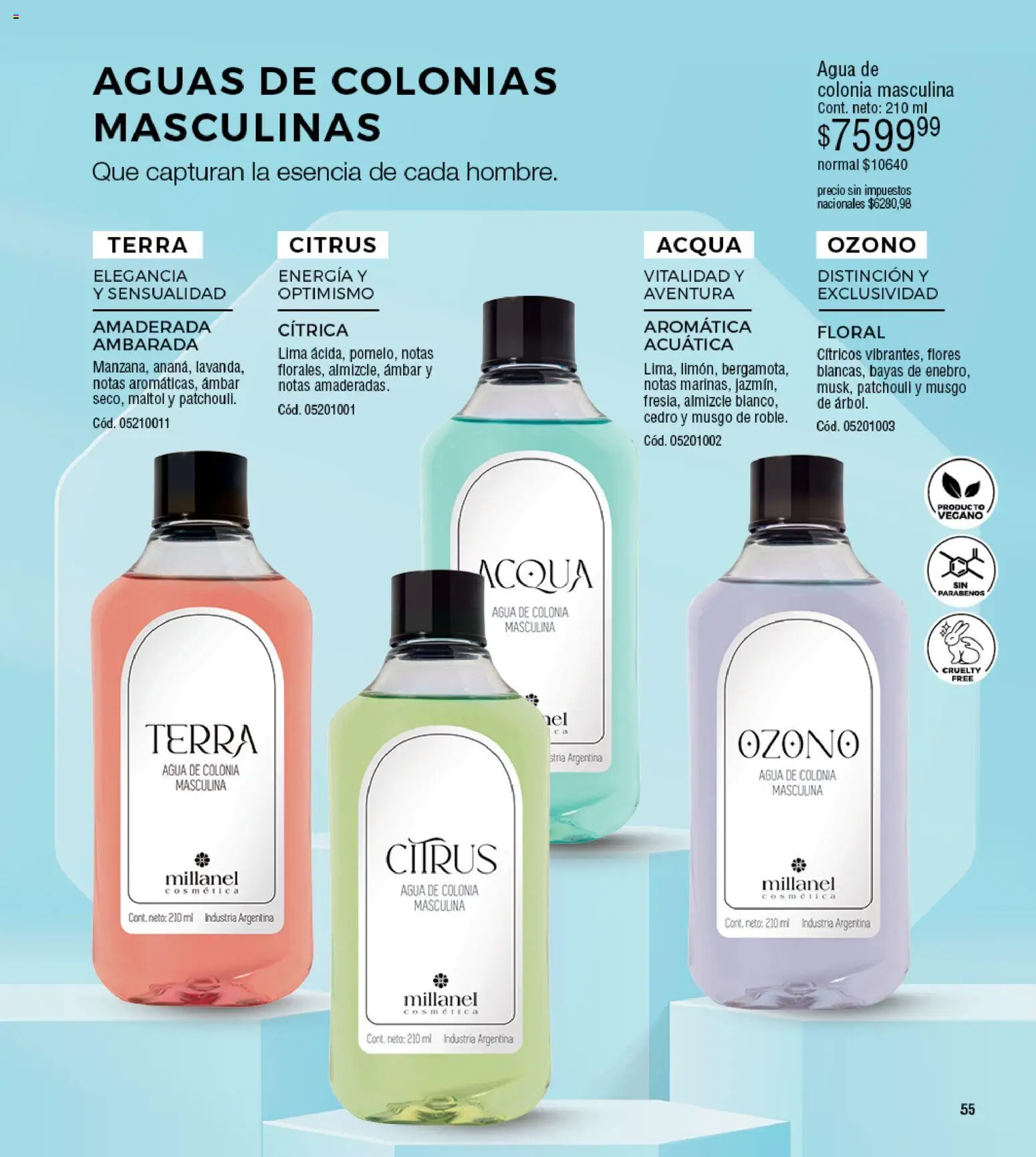 Millanel - Catálogo │ válido desde el 30.03.2026 | Página: 55 | Productos: Lima, Agua