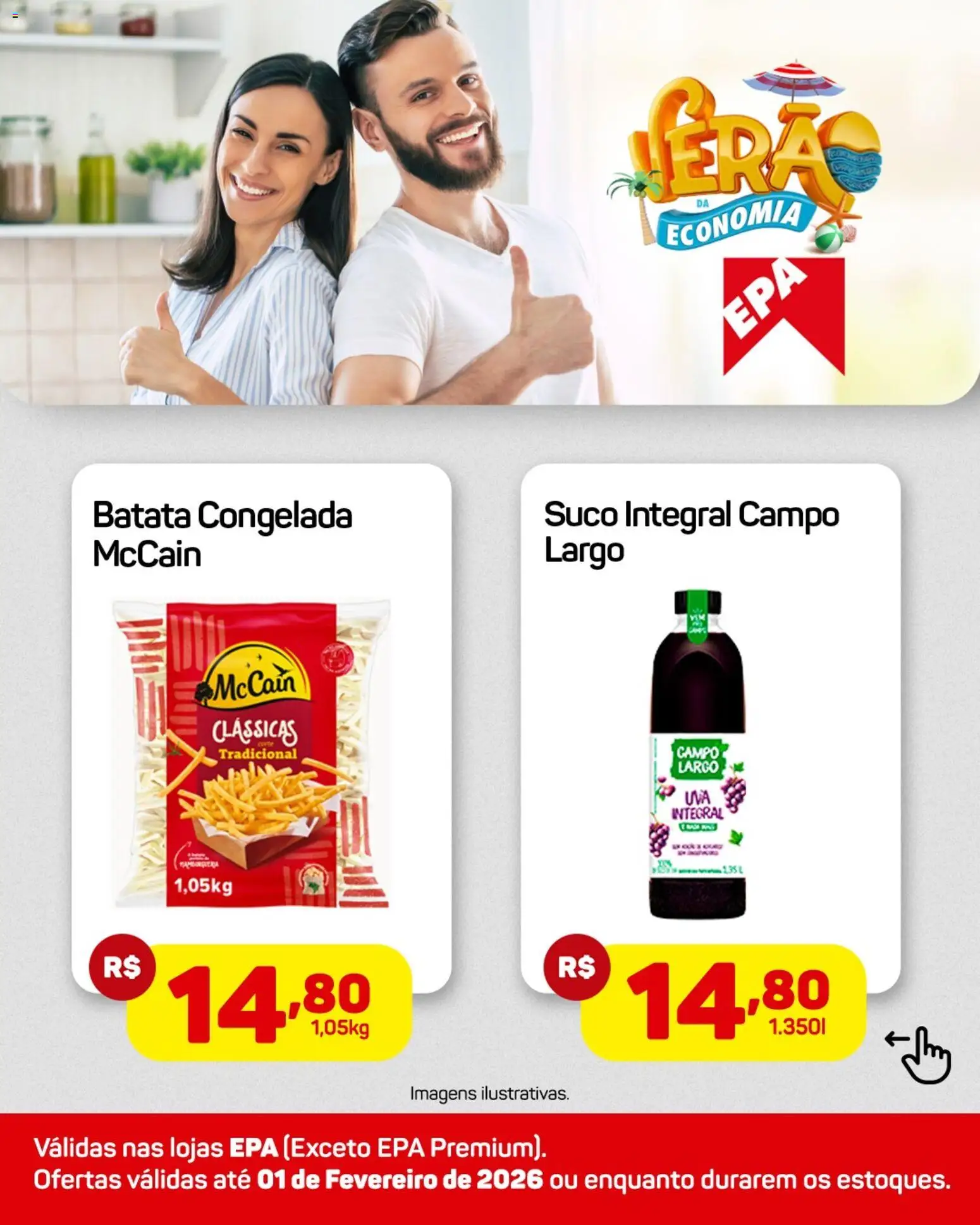 EPA Folheto - válido de 26.01.2026 | Página: 4 | Produtos: Suco, Batata