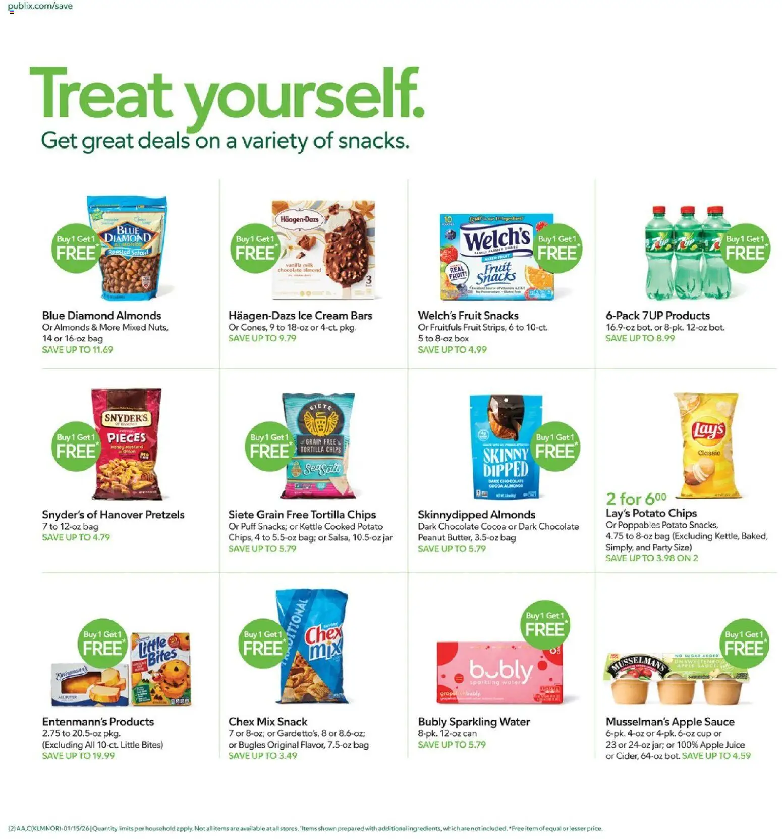 Publix Weekly Ad - valid from 14.01.2026 | Page: 2 | Products: Box, Juice, Water, Bag