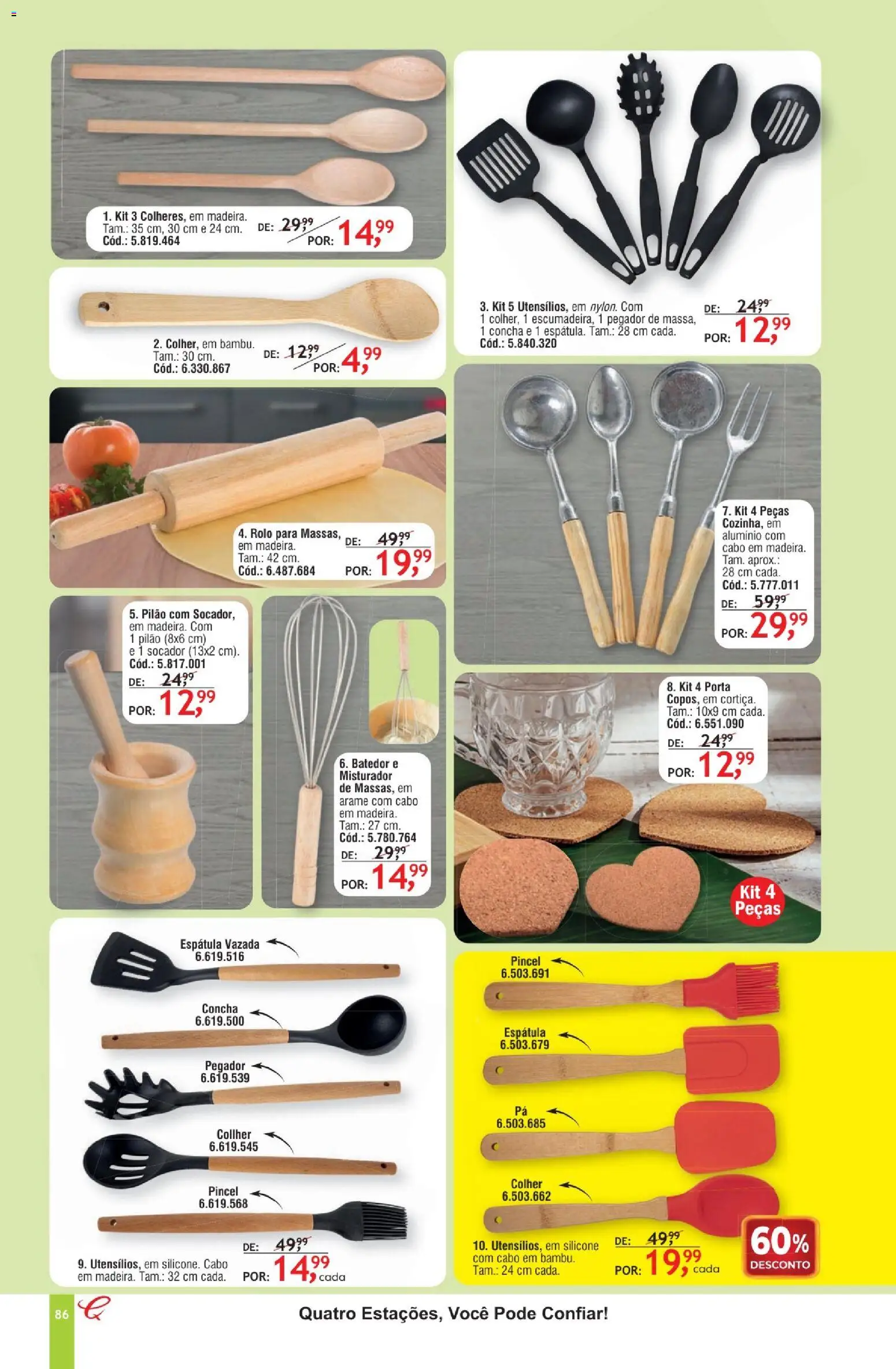 Quatro Estações Folheto - válido de 01.02.2026 | Página: 82 | Produtos: Batedor, Rolo, Porta, Cabo