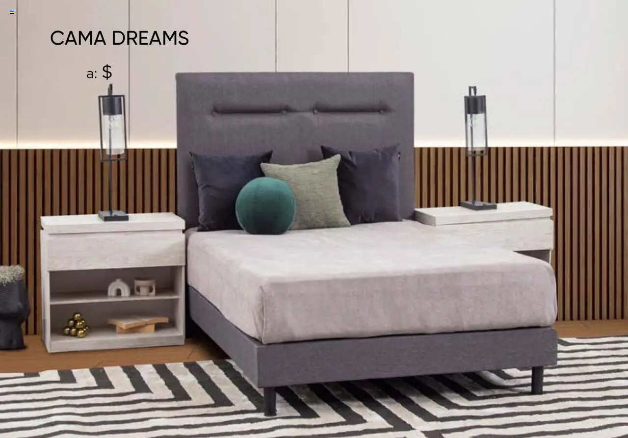 Nuevas ofertas de Muebles Dico válidas en toda la República Mexicana desde el 25.10.2024. ¡Encuentra las mejores ofertas en Muebles Dico catálogo Dico! | Página: 54 | Productos: Cama