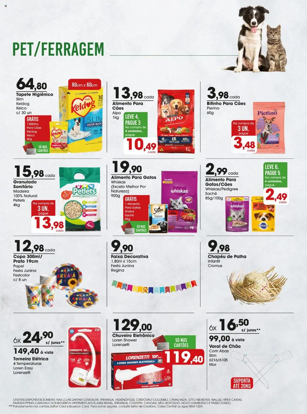 Zaffari Folheto - válido de 17.06.2025 | Página: 21 | Produtos: Tapete, Varal de chão, Cereais, Chapéu