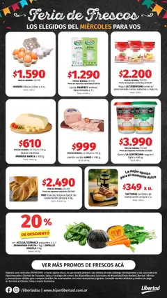 Vista previa Hipermercado Libertad - Feria de Frescos - NOA válido desde el 10.09.2025