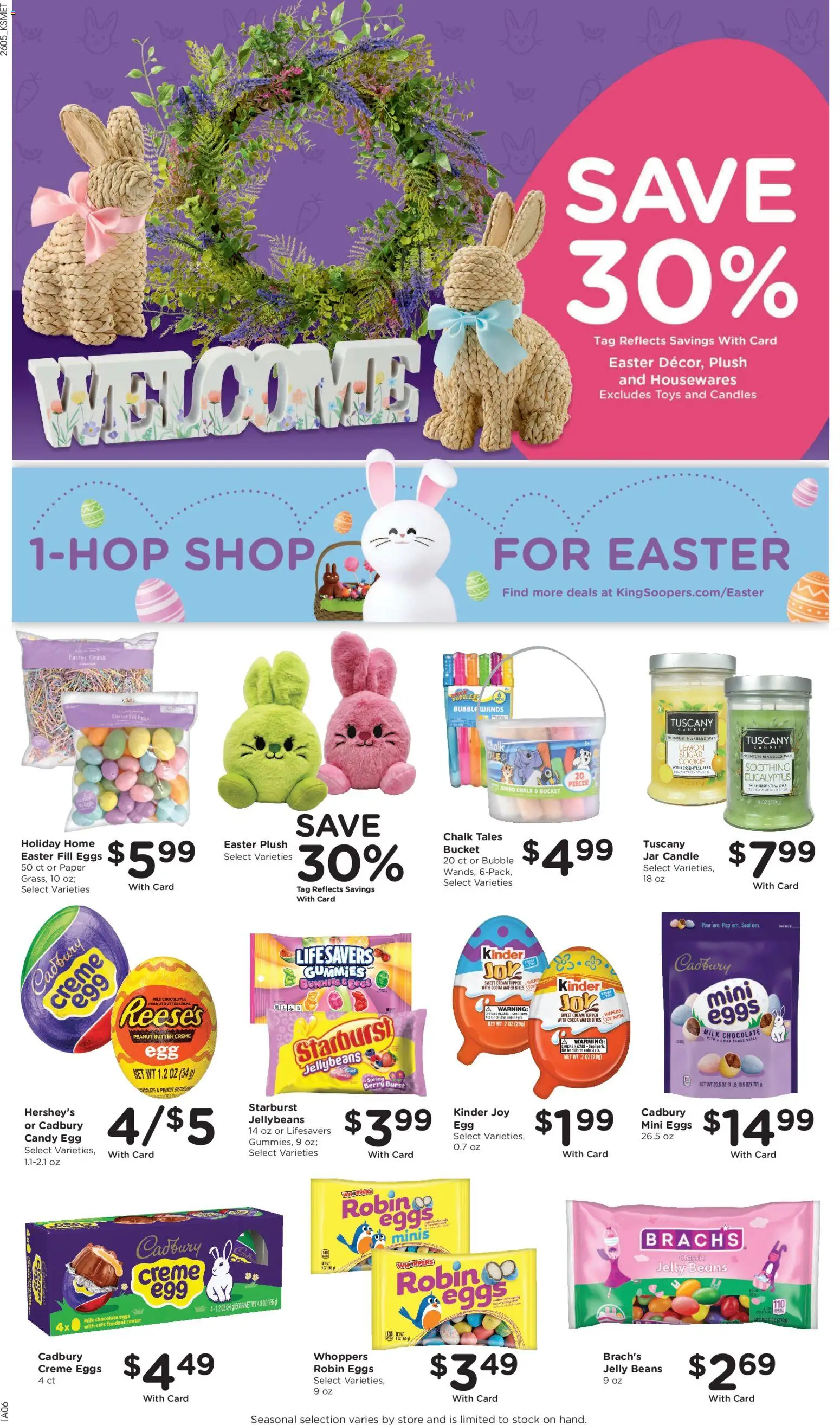 King Soopers Weekly Ad - valid from 04.03.2026 | Page: 14 | Products: Milk, Eggs, Cream, Sugar