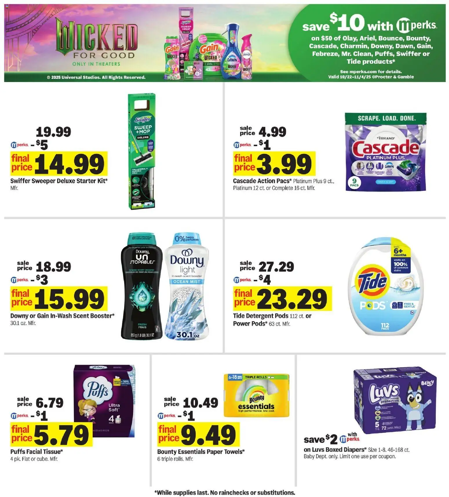 Meijer Weekly Ad - valid from 29.10.2025 | Page: 33 | Products: Detergent, Starter