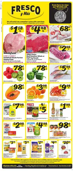 Preview of Fresco y Más weekly ads valid from 10.12.2025 | Page: 1