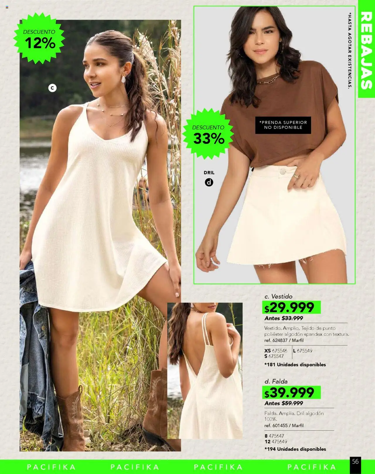 Pacifika revista - valida desde el 25.09.2025 | Página: 263 | Productos: Algodón, Falda, Vestido