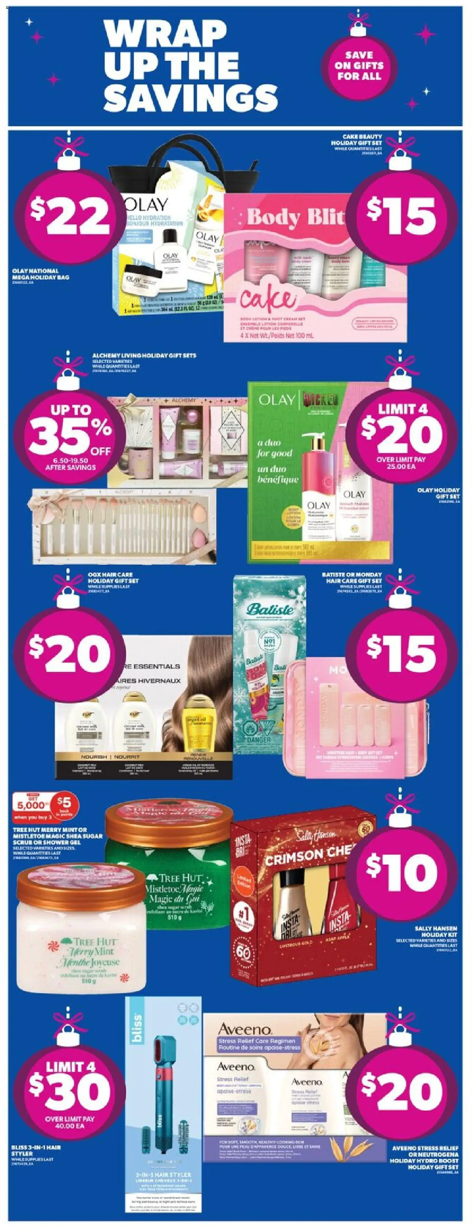 Real Canadian Superstore flyer valid from 11.12.2025 | Page: 29 | Products: Bag, Body lotion, Shower