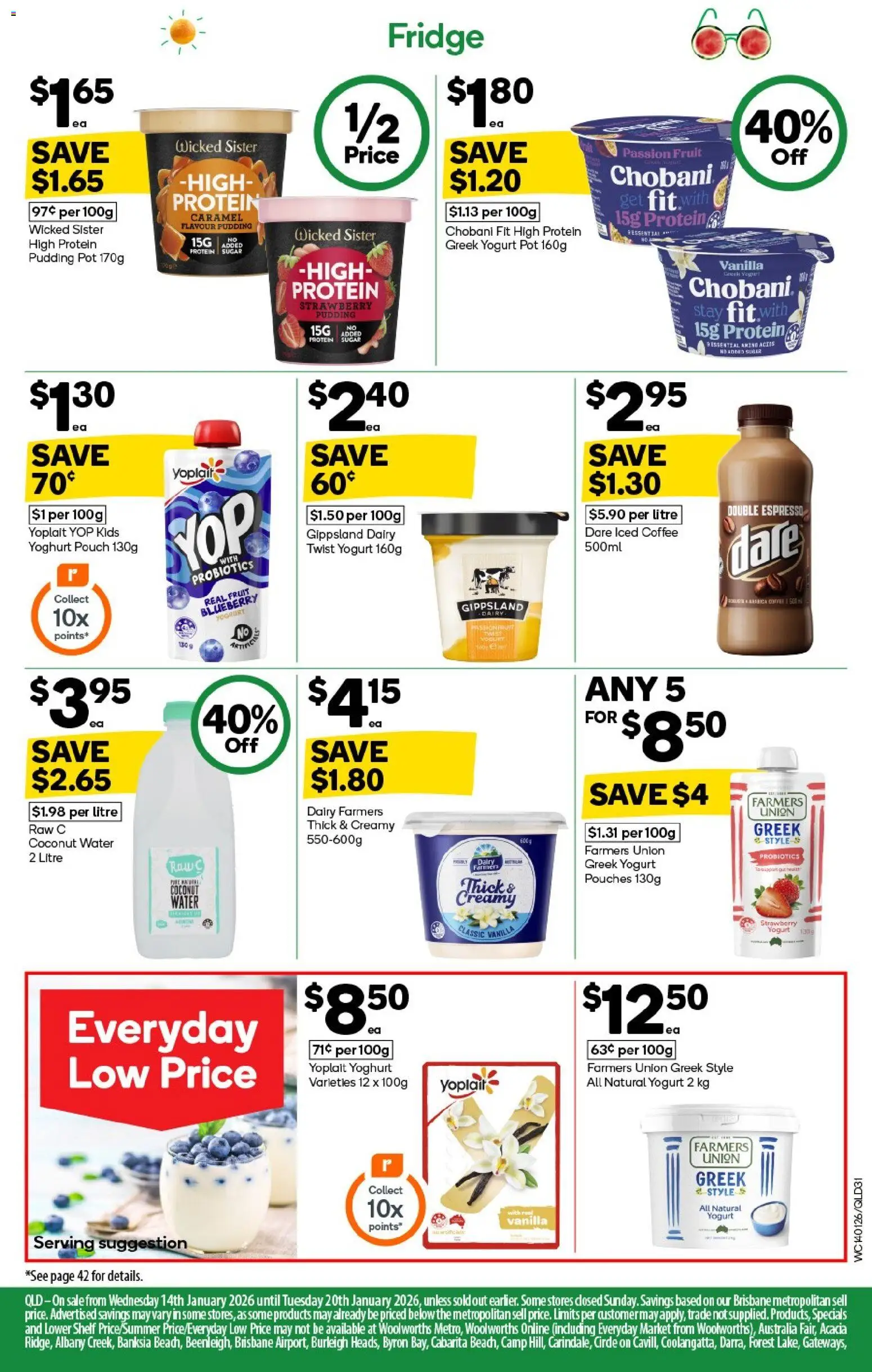 Woolworths catalogue - valid from 14.01.2026 | Page: 31 | Products: Shelf, Pot, Yoghurt, Passionfruit