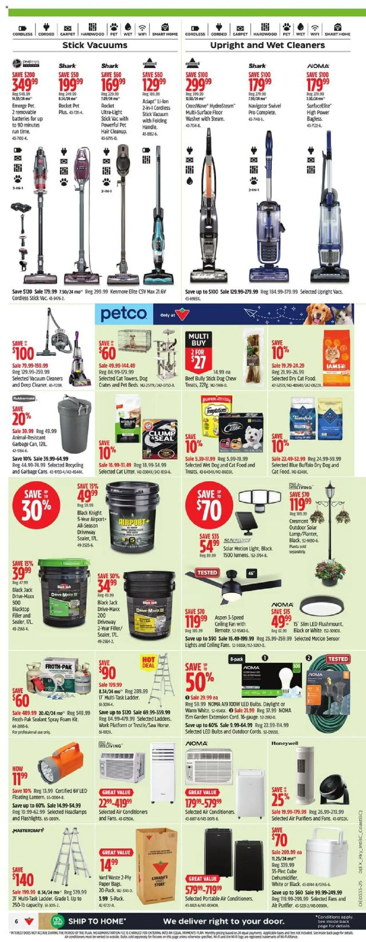 Canadian Tire flyer valid from 07.08.2025 | Page: 9 | Products: Beef, Fan, Carpet