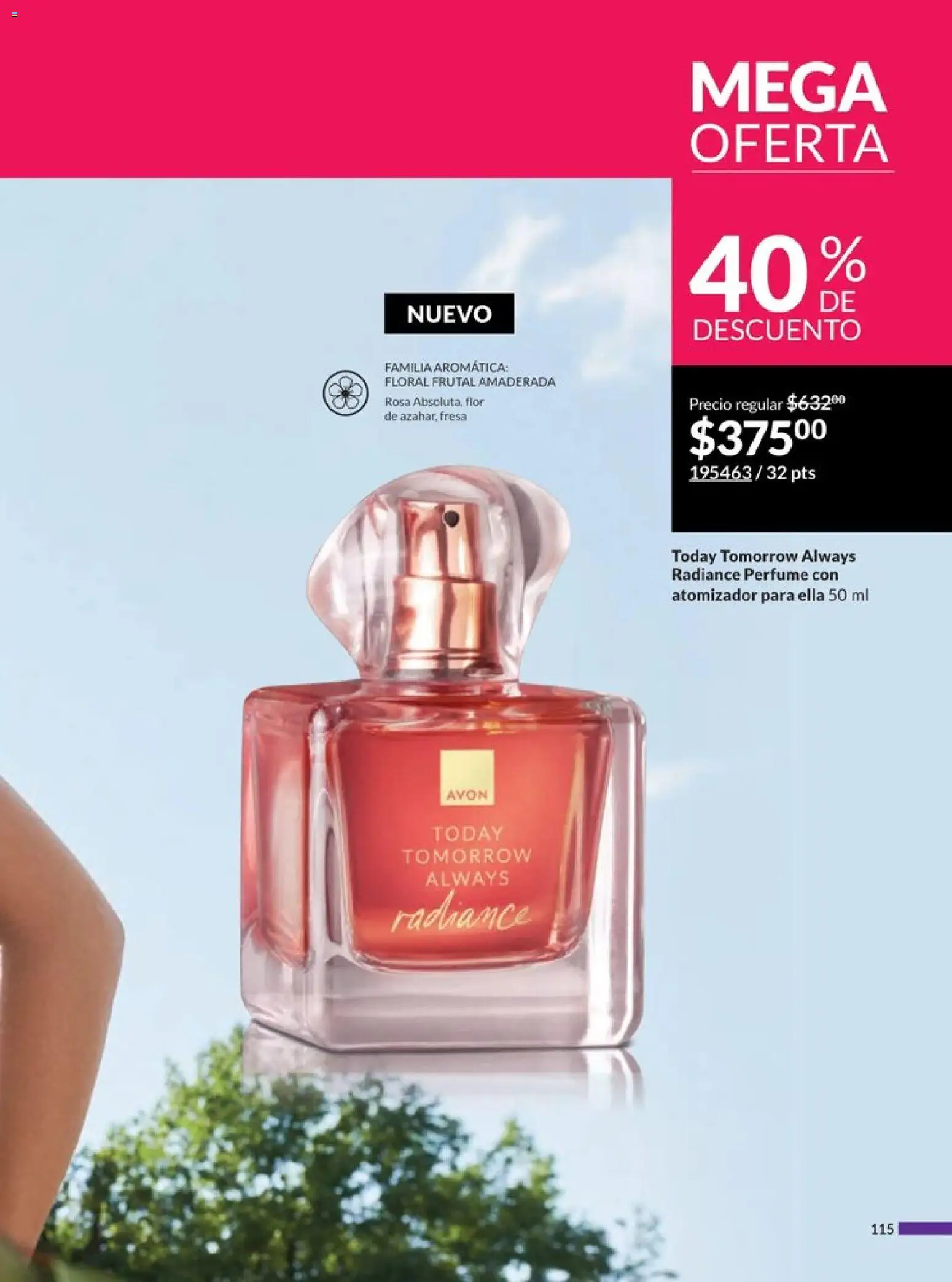 Nuevas ofertas de AVON válidas en toda la República Mexicana desde el 20.12.2025. ¡Encuentra las mejores ofertas en AVON campaña 1 2026! | Página: 121 | Productos: Fresa, Perfume