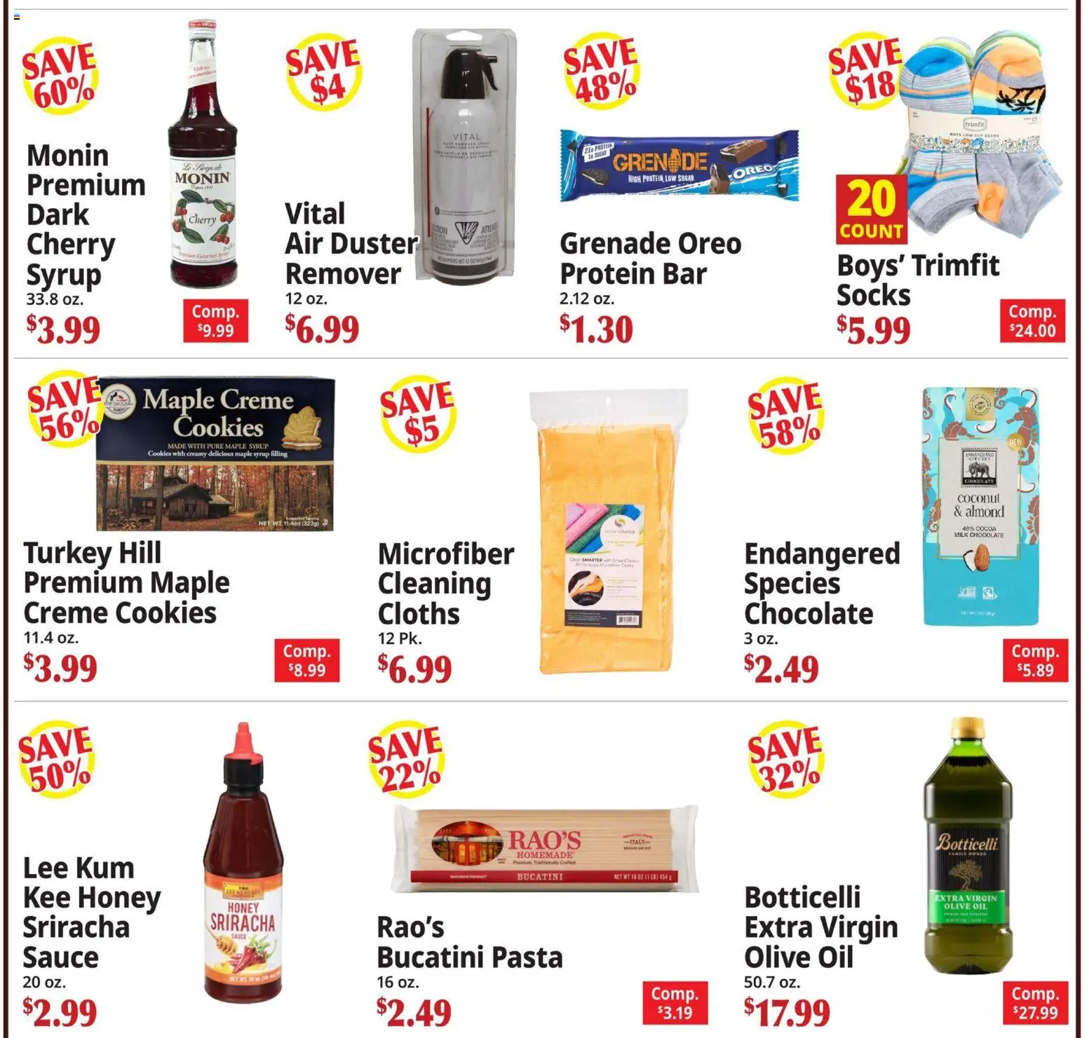 Ocean State Job Lot Coming Attractions - valid from 02.04.2026 | Page: 7 | Products: Oil, Pasta, Cookies, Sauce