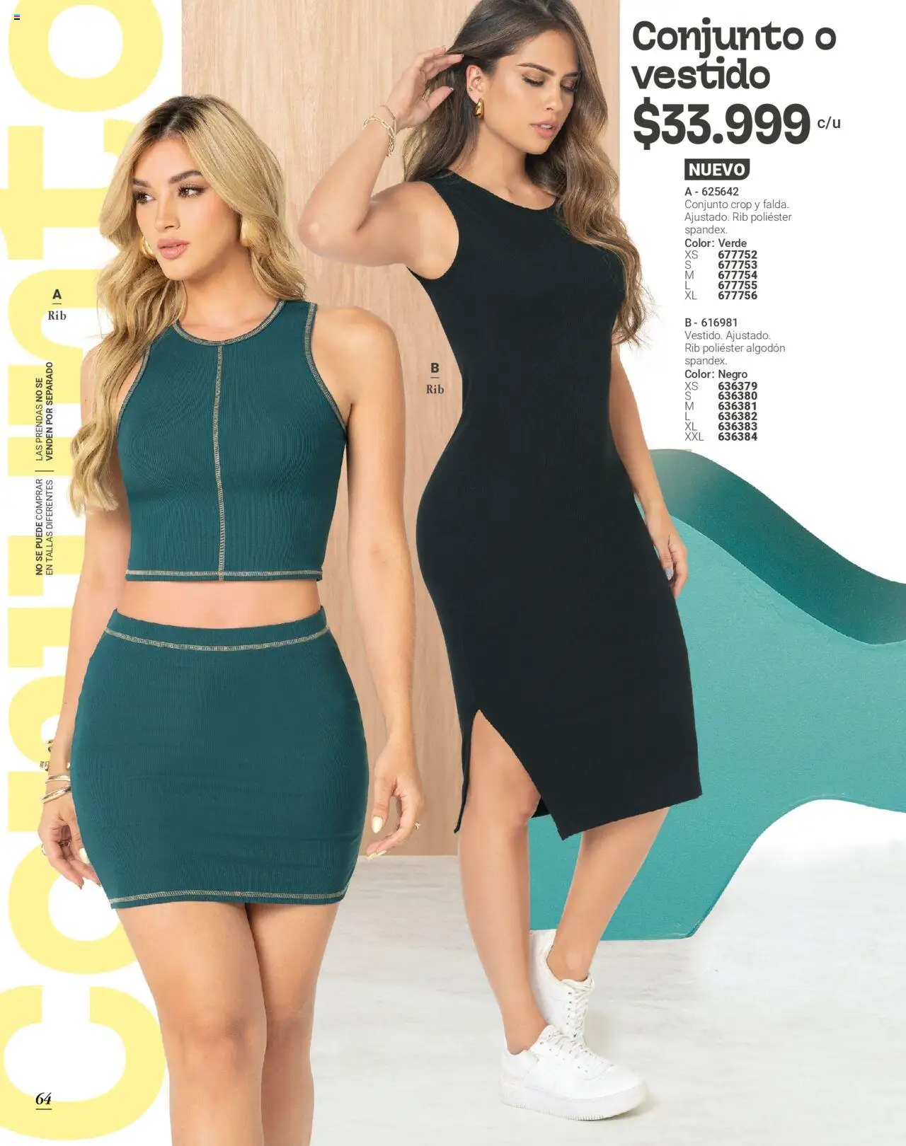 Carmel revista - valida desde el 28.07.2025 | Página: 64 | Productos: Algodón, Vestido, Conjunto